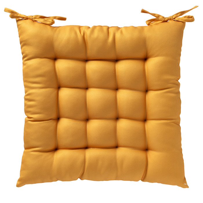 SONNY - Matraskussen 40x40 cm - Golden Glow - geel