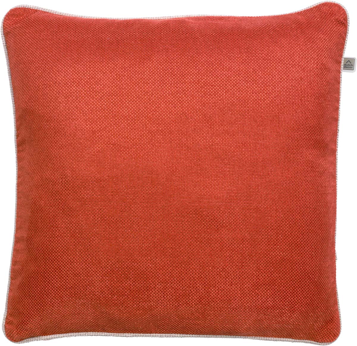 POORTA - Sierkussen chili 45x45 cm - rood