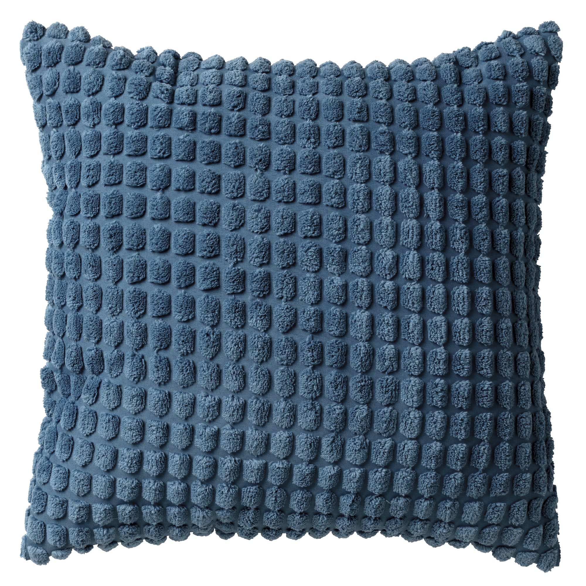 ROME - Sierkussen 45x45 cm - 100% polyester - effen kleur - Insignia Blue - donkerblauw
