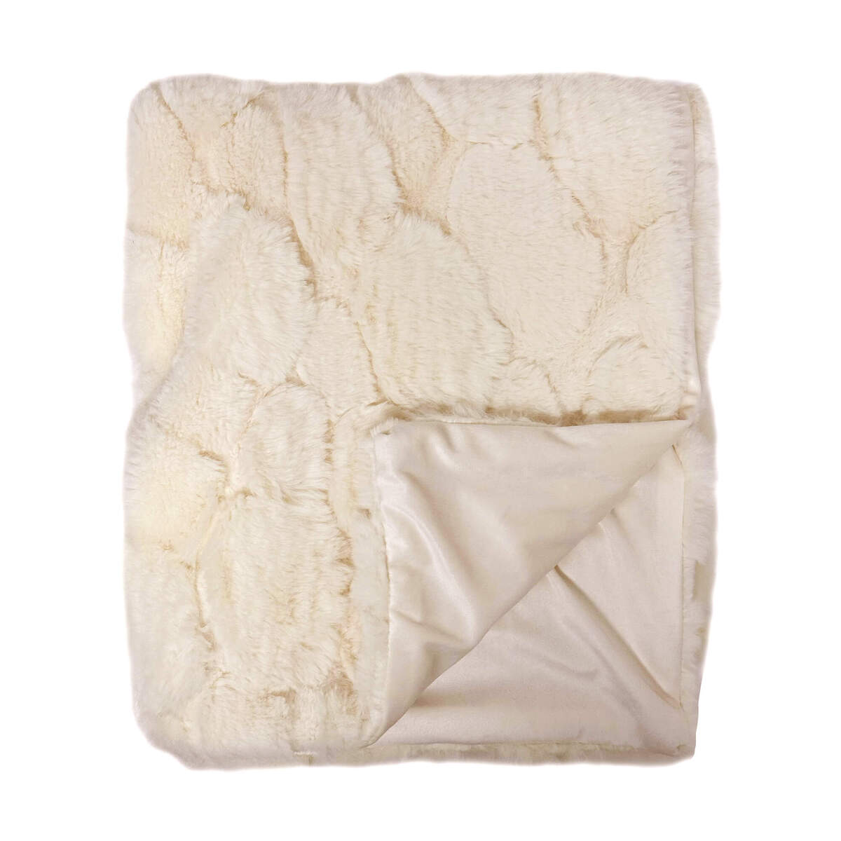 POMMELIEN - plaid 130x160 cm - Cannoli Cream - beige