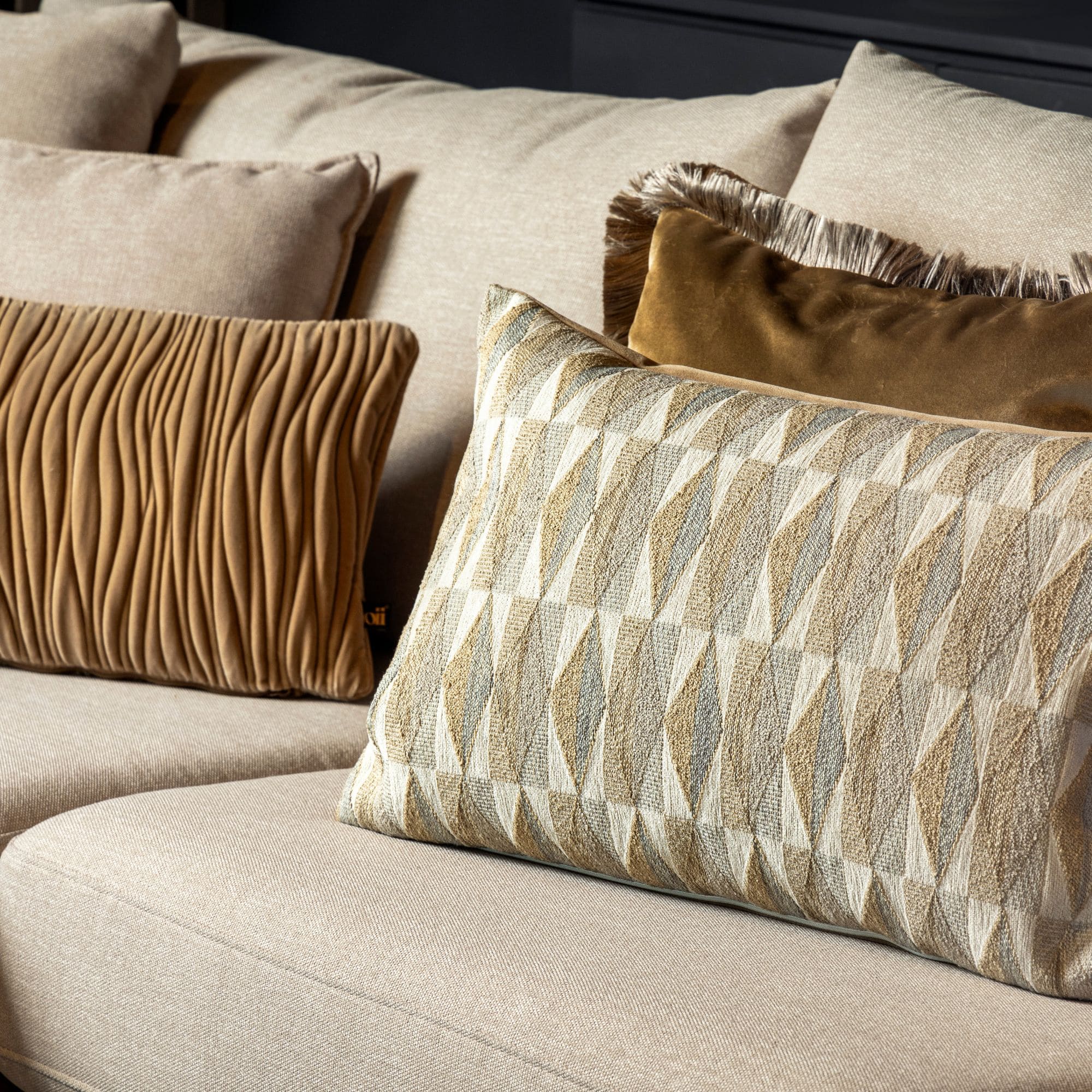 MARENT | sierkussen 40x60 cm | White Pepper | beige | Hoii