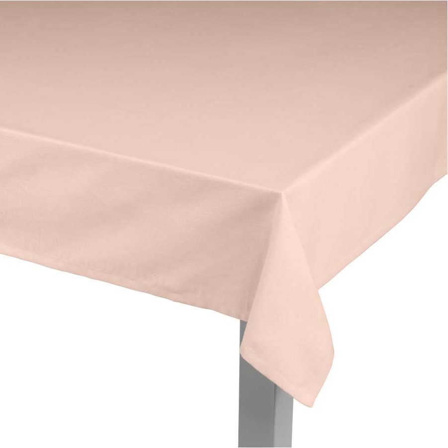 GENT - Tafelkleed 150x300 - L - nude - roze - katoen 150x300 cm | TKGENT300NUD
