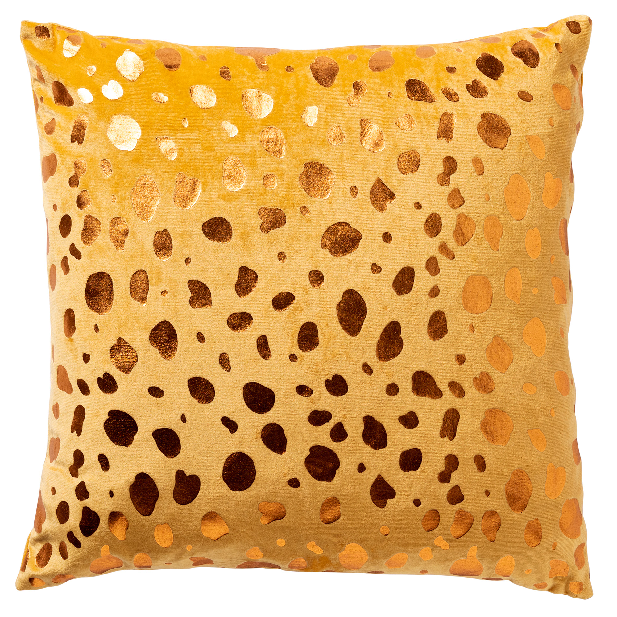 TINO - Sierkussen velvet 45x45 cm Golden Glow - geel