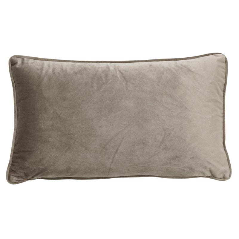 KUSSENSET - 4-delig - 45x45 cm en 30x50 cm - inclusief binnenkussens - antraciet, beige, wit, taupe