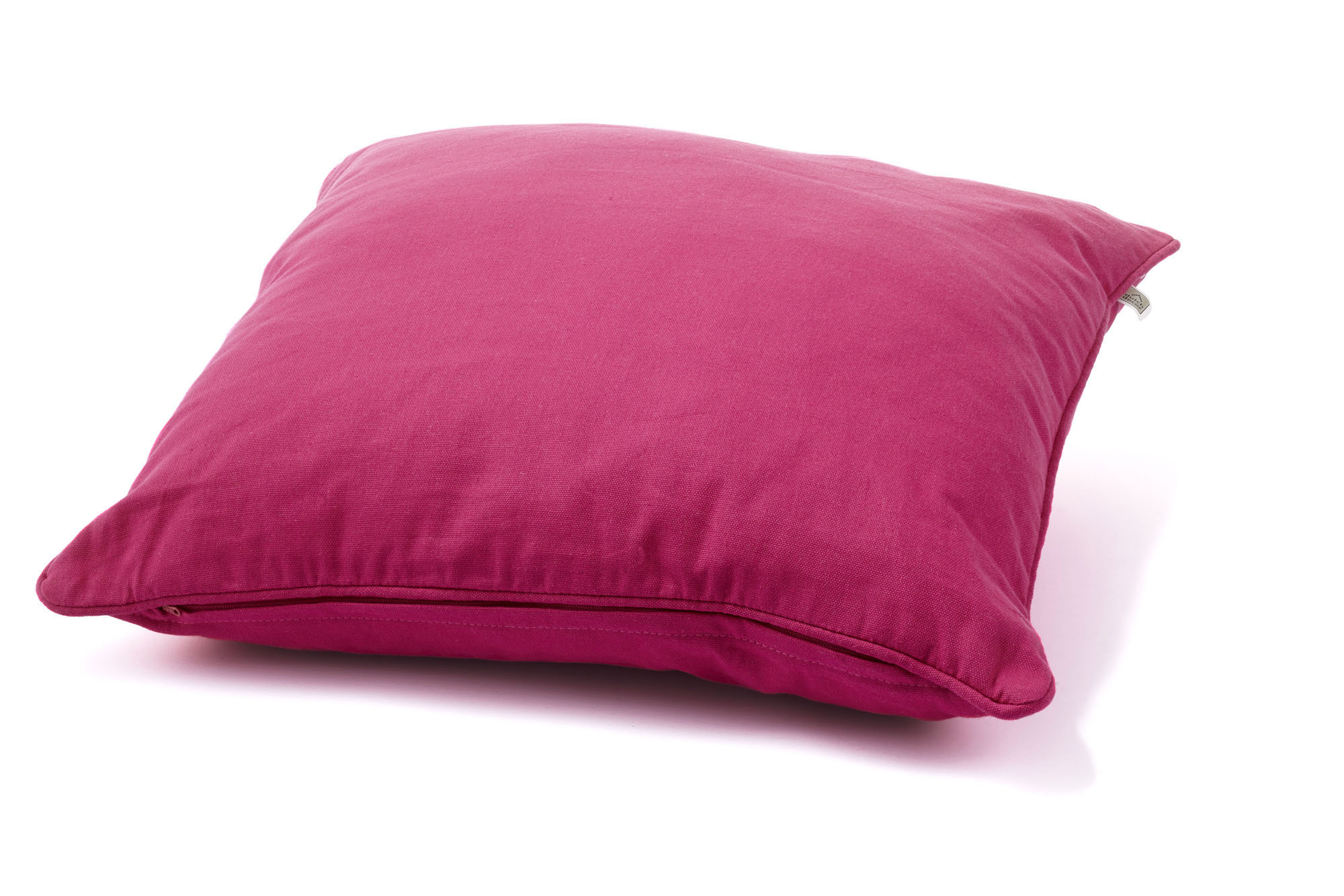 JAVA - Kussenhoes XL katoen - 70x70 cm - - roze - lounge kussen | KUSSENHOES KHJAVA70FUC