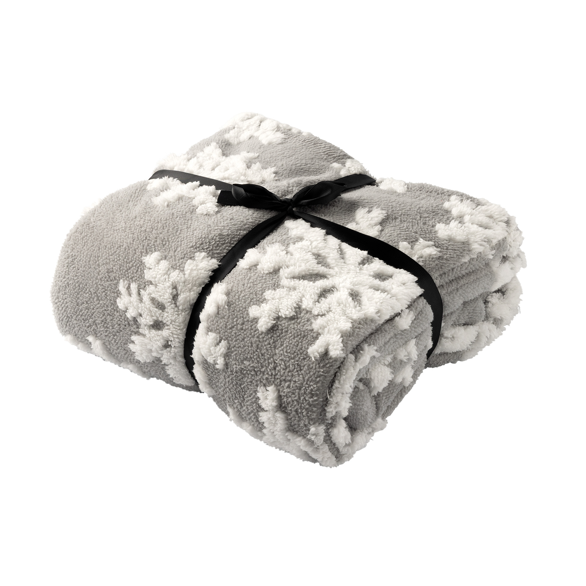 SNOWY - hoodie 70x110 cm - volwassenen - oversized hoodie deken - unisex - Sharkskin - grijs