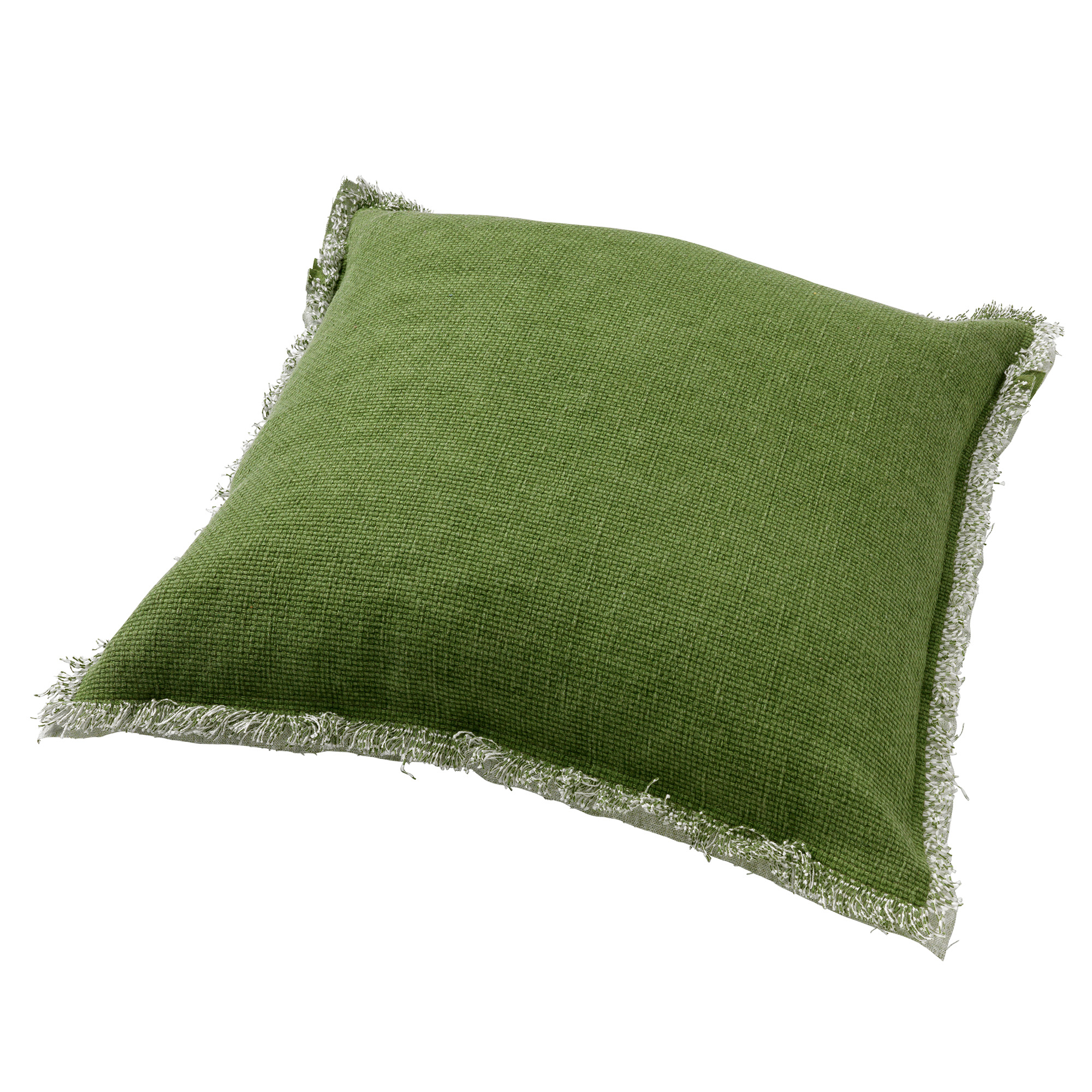 BURTO - Sierkussen van gewassen katoen Calliste Green 45x45 cm - groen