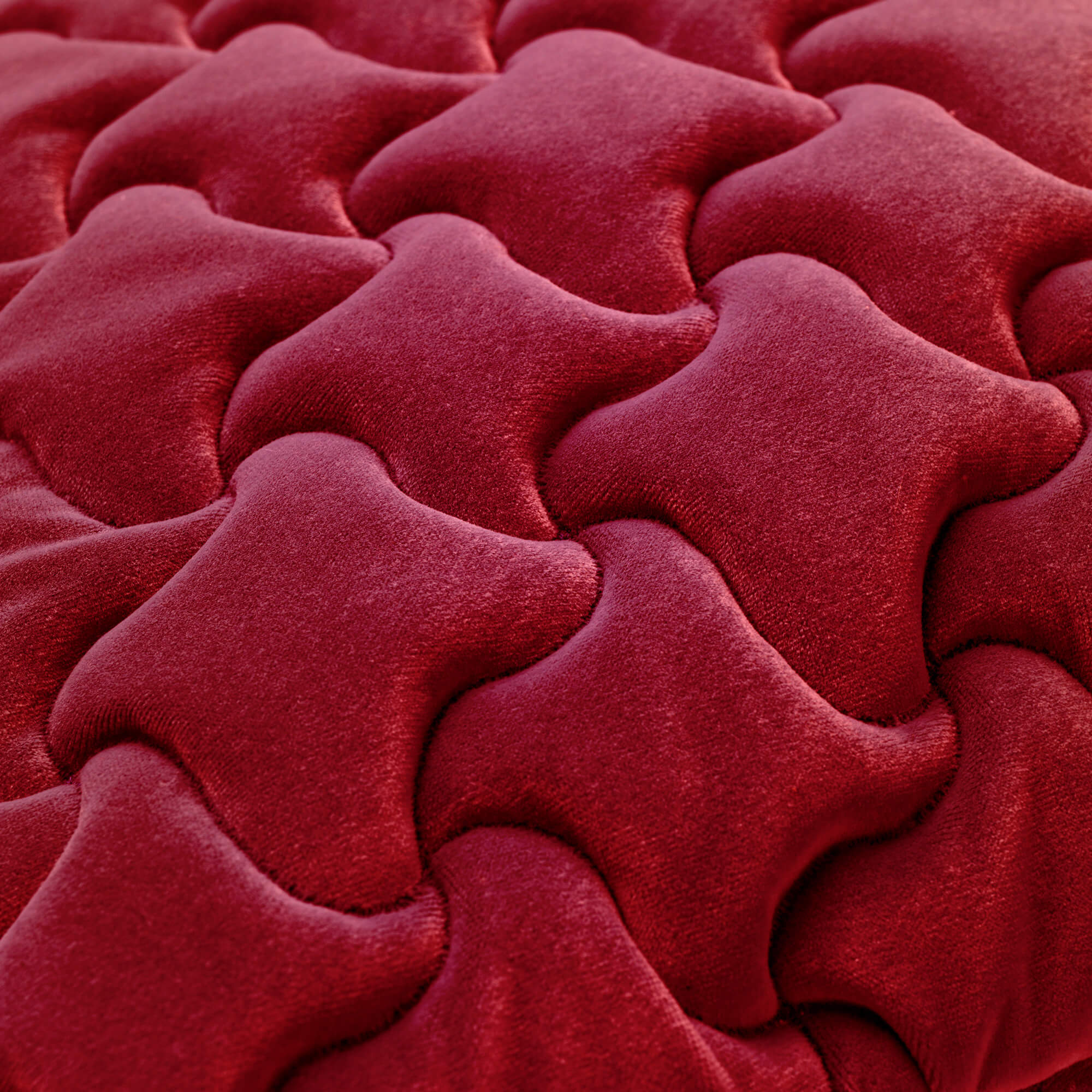 AMELIE | Sierkussen 45x45 cm | Merlot | Rood | Hoii | met duurzame kussenvulling AMELIE | Sierkussen 45x45 cm | Merlot | Rood | Hoii | met duurzame kussenvulling