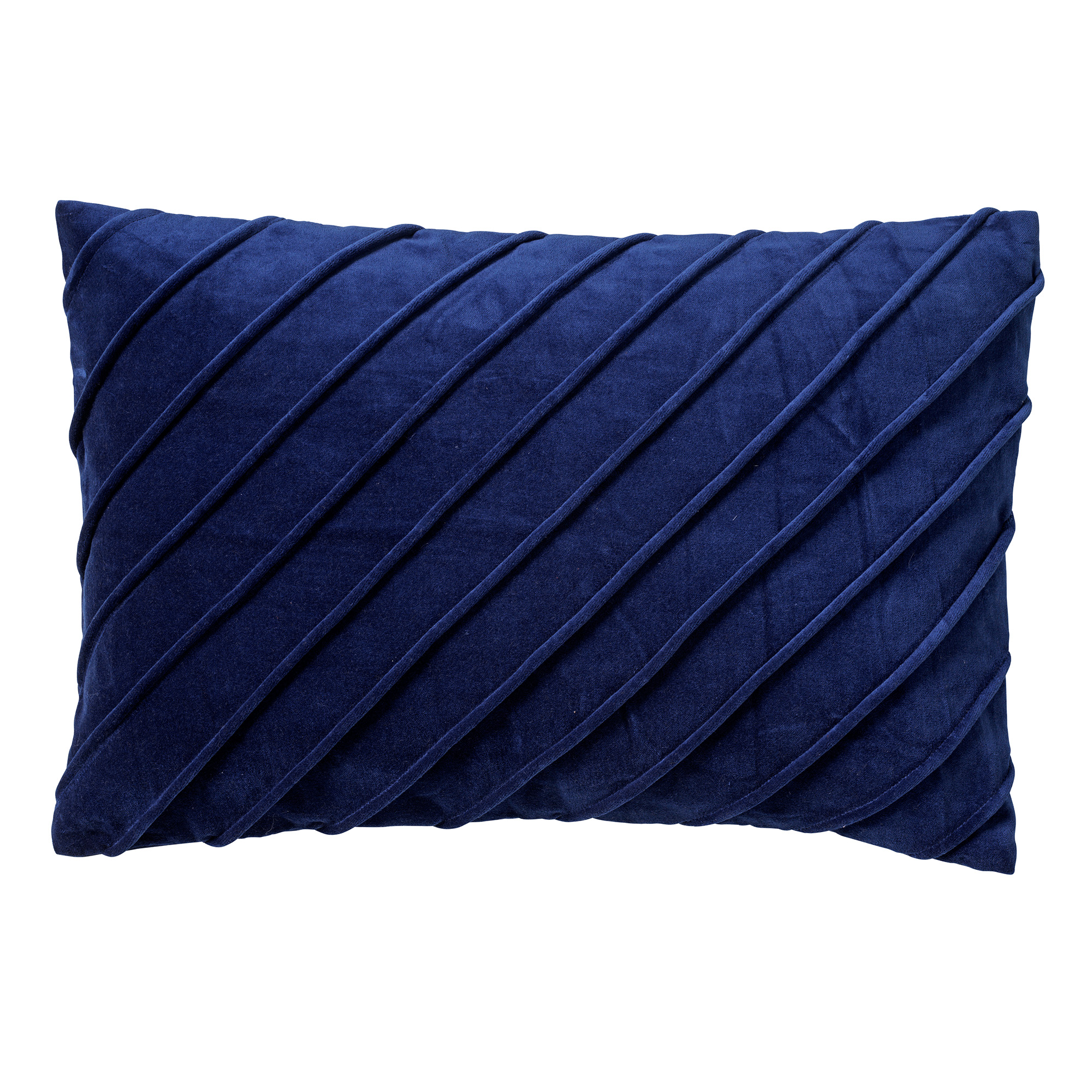 PACO - Sierkussen velvet 40x60 cm Insignia Blue - blauw