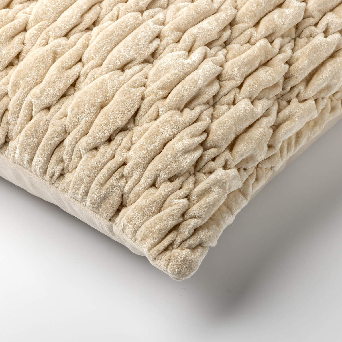 ZION - Sierkussen 45x45 cm - Tofu - Beige