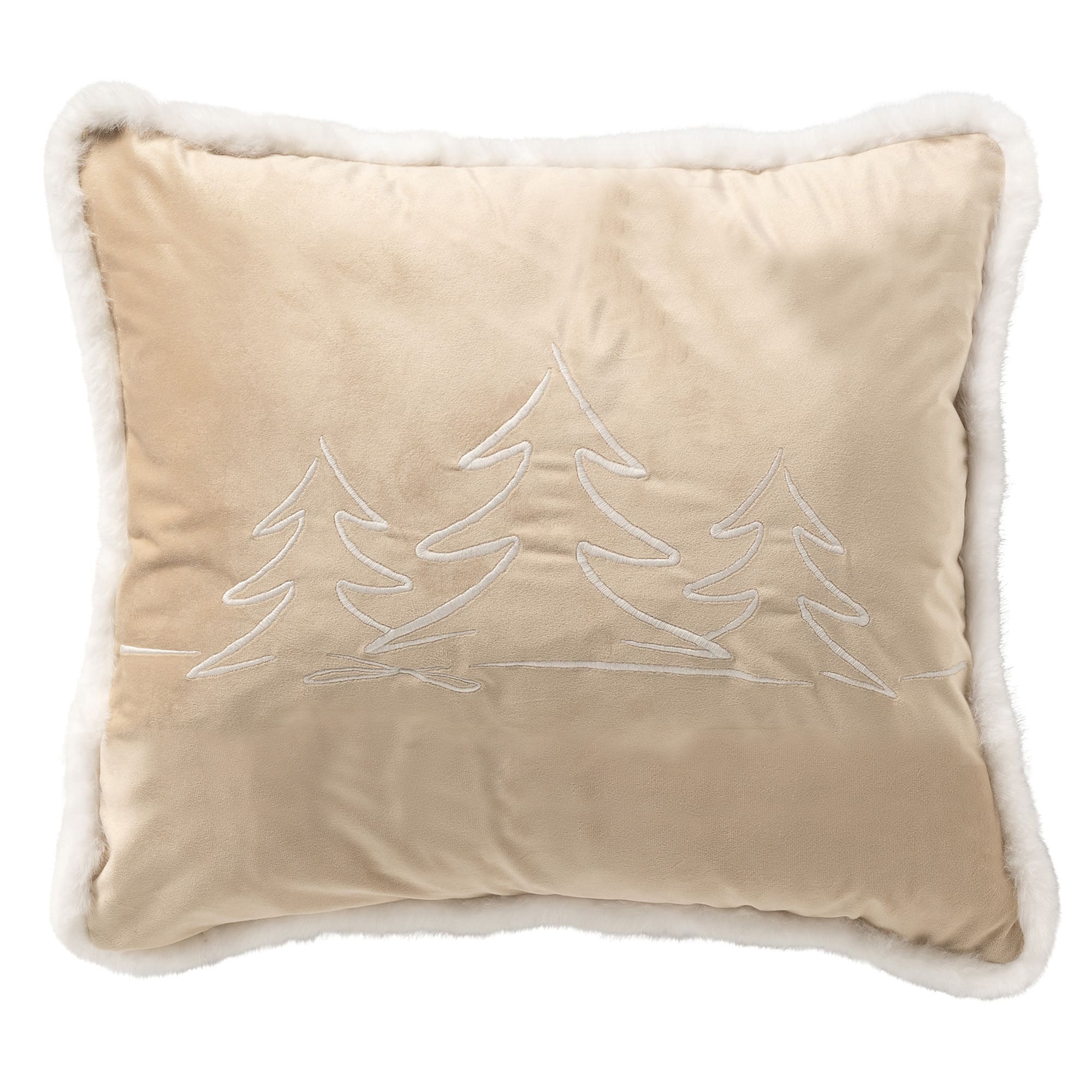 ARBRE - Cushion 45x45 cm - Bleached Sand