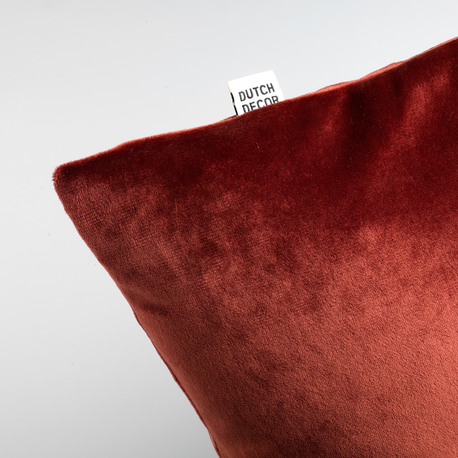 SKY - Kussenhoes velvet 45x45 cm - Merlot - rood