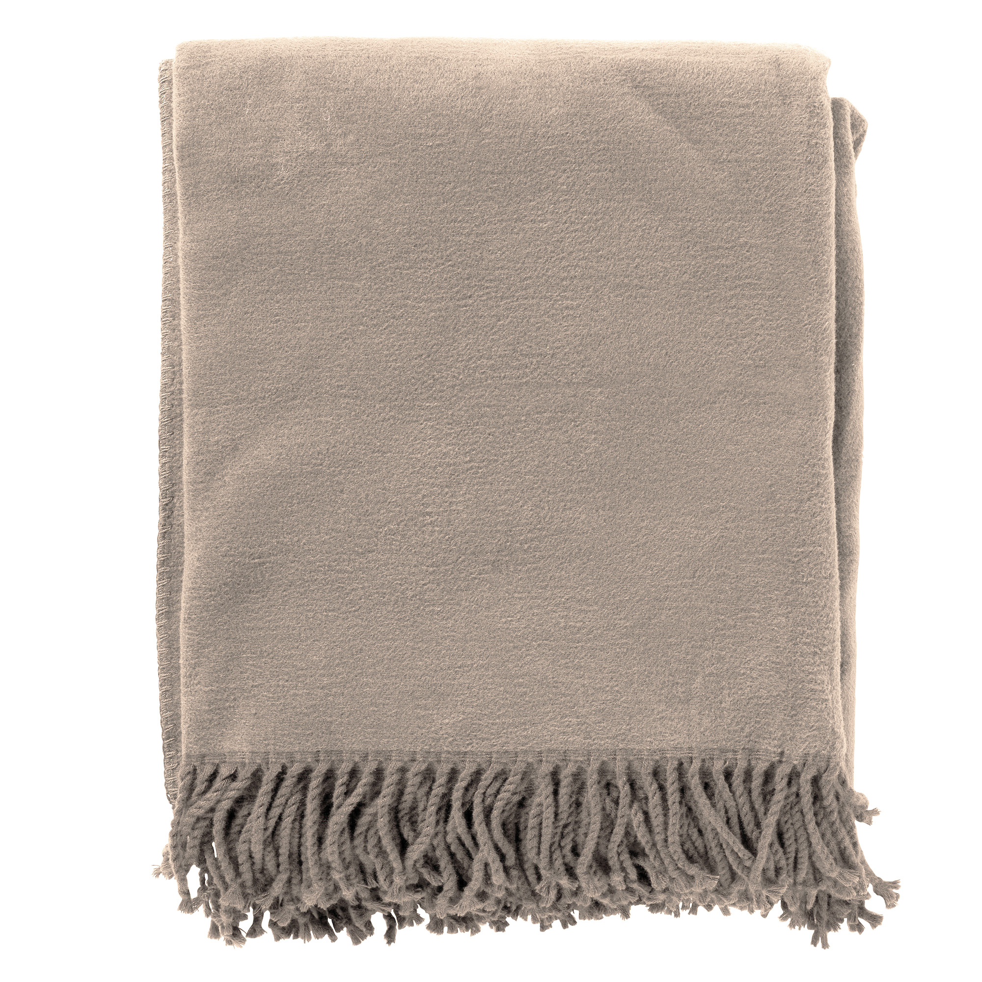 ANNABELLA |  Plaid | 150x200 cm Pumice Stone | Beige | Uni | Hoii | 60% Katoen 40% Acryl