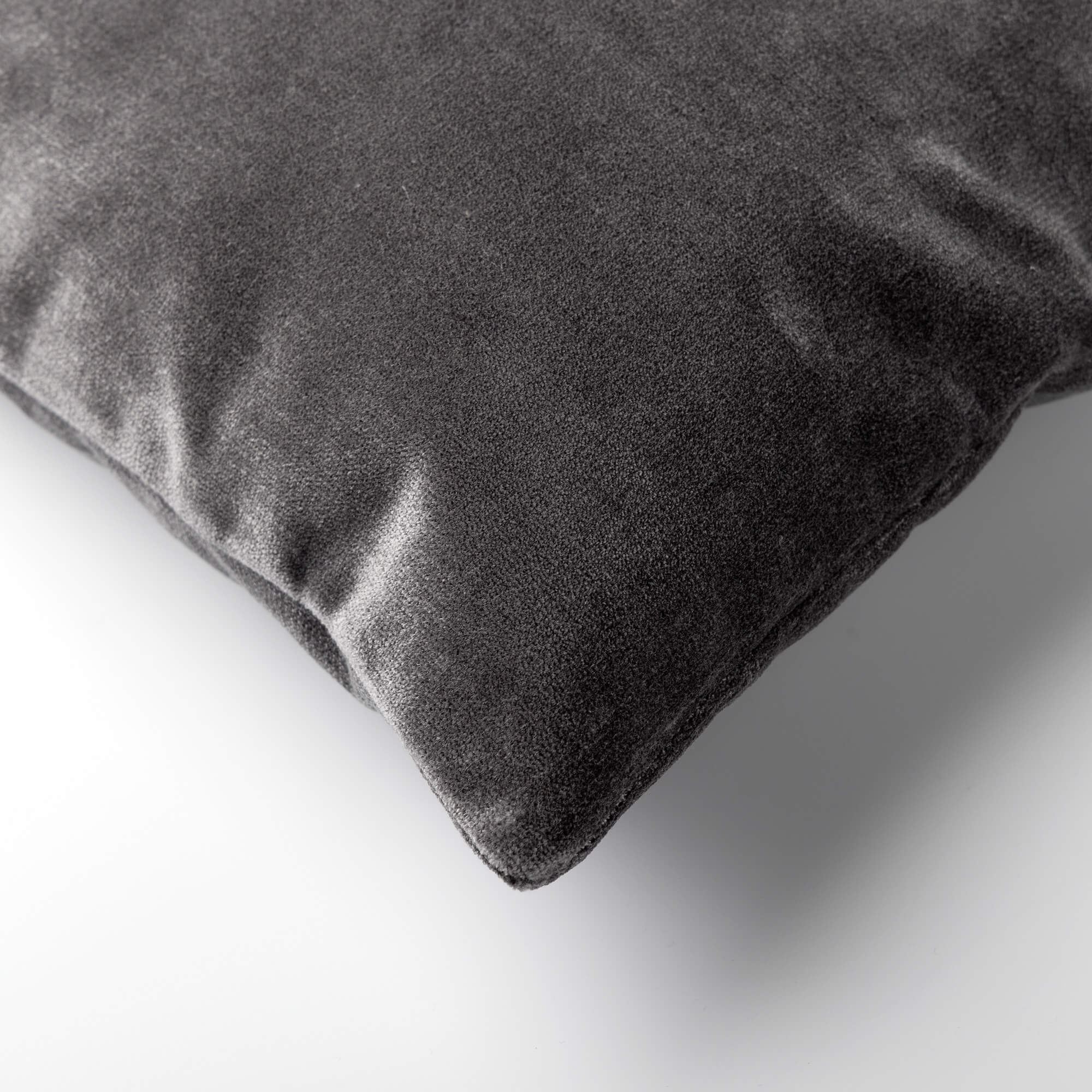 CELESTE | Coussin 45x45 cm | Charcoal Gray | Anthracite | Hoii | avec rembourrage durable