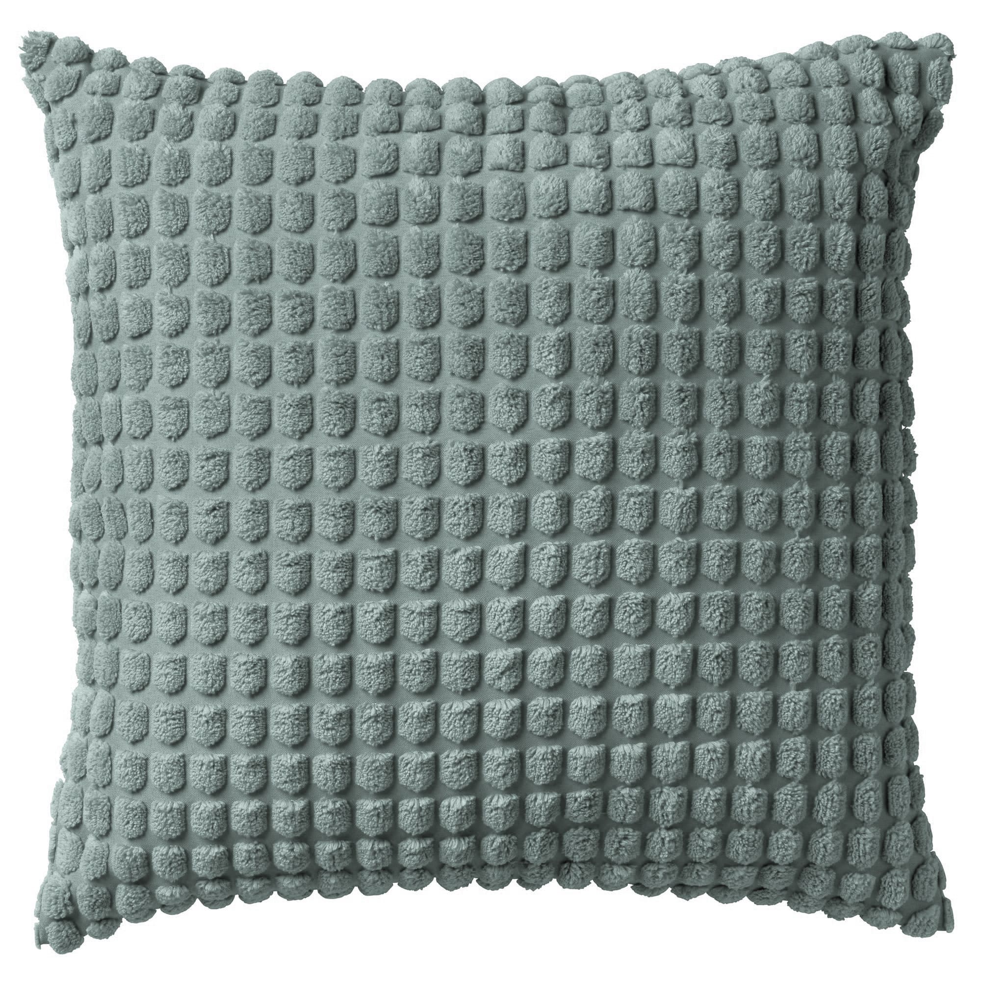 ROME - Sierkussen 45x45 cm - 100% polyester - effen kleur - Jadeite - lichtgroen