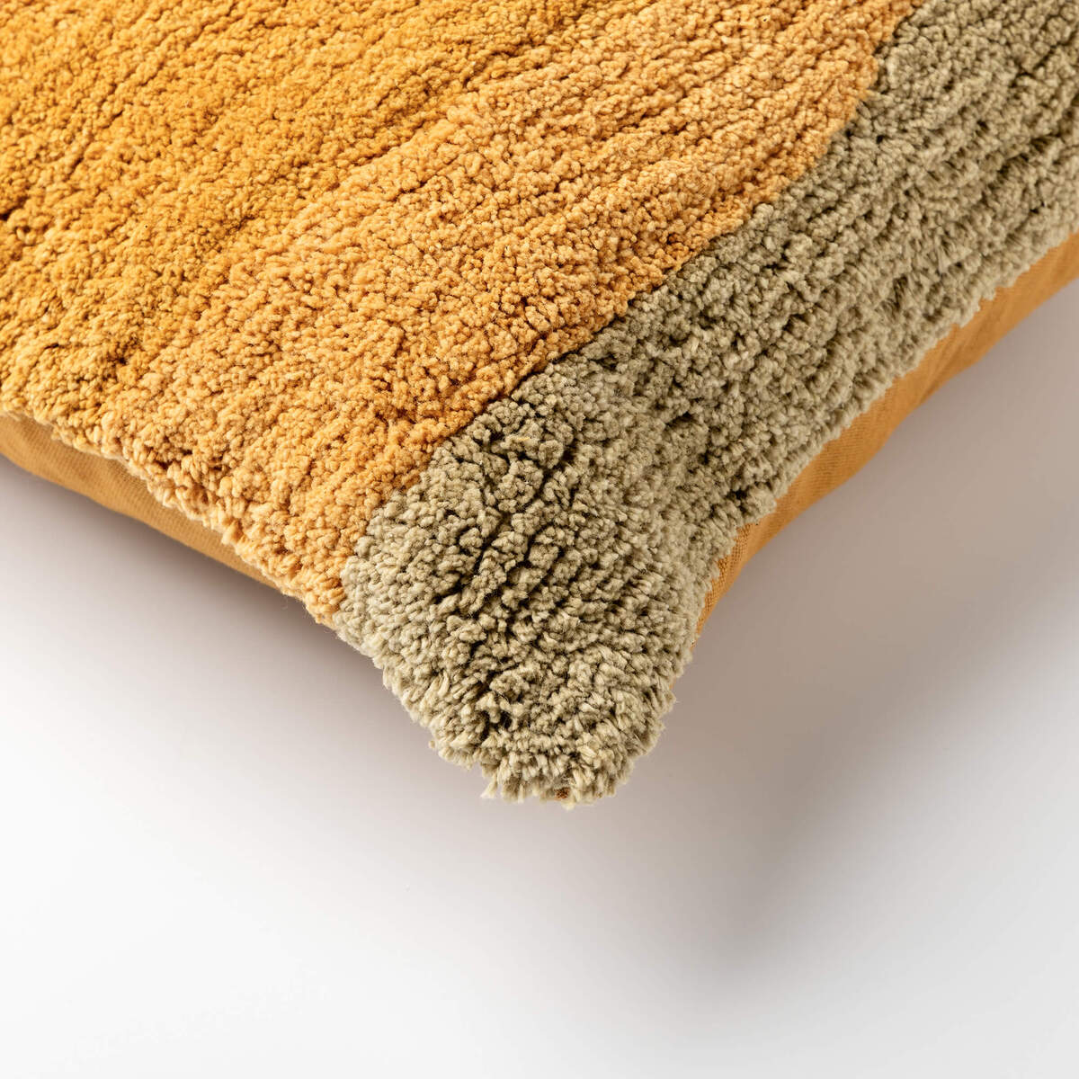 IMME - sierkussen 40x60 cm - organisch - Sponge - geel