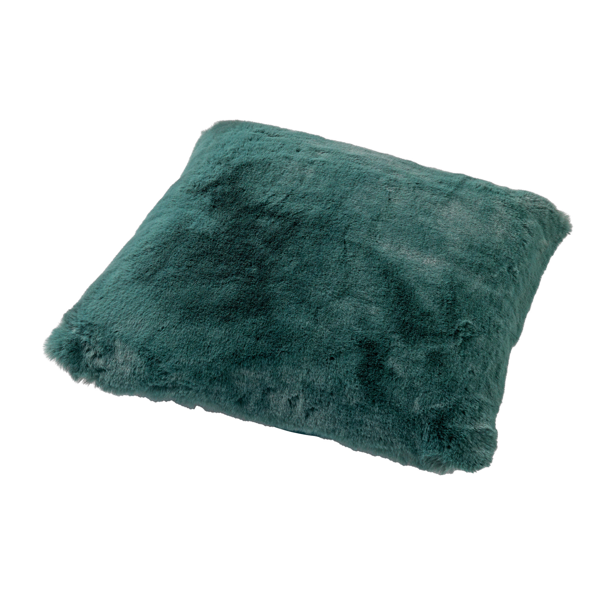 ZAYA - Kussenhoes 45x45 cm - bontlook - effen kleur - Sagebrush Green - groen