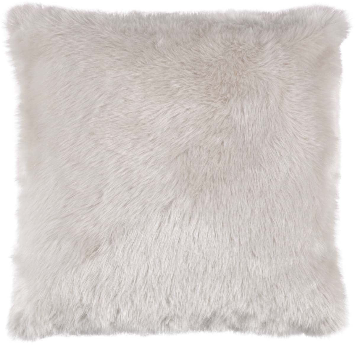 ELLY - Sierkussen bontlook 45x45 cm - superzacht - zand - beige