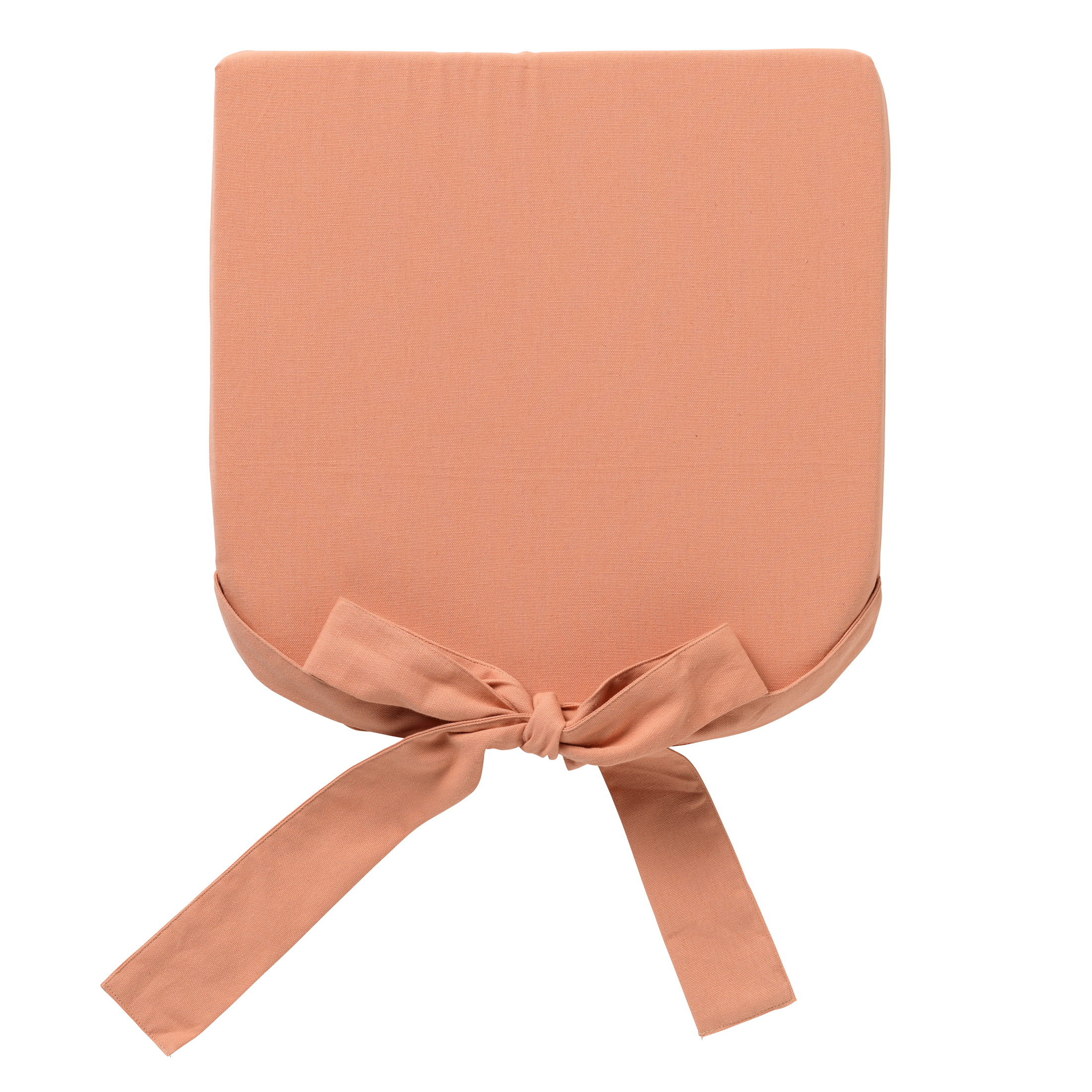 JAVA - Stoelkussen met lint Muted Clay 40x40 cm - roze