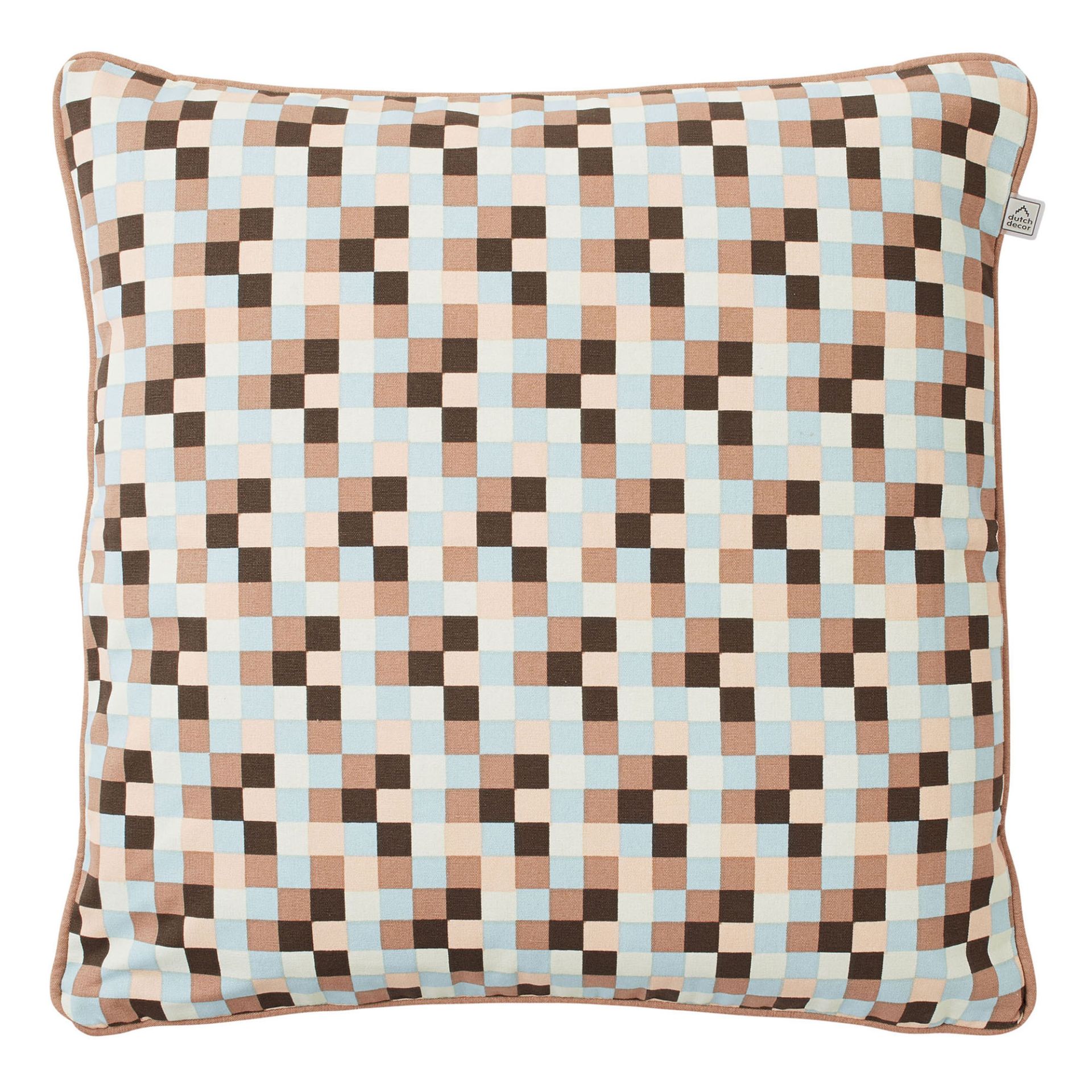 VIOS - Sierkussen koper 45x45 cm - bruin
