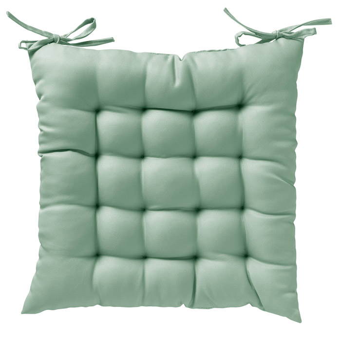 SONNY - Stoelkussen 40x40 cm - Cameo Green - lichtgroen