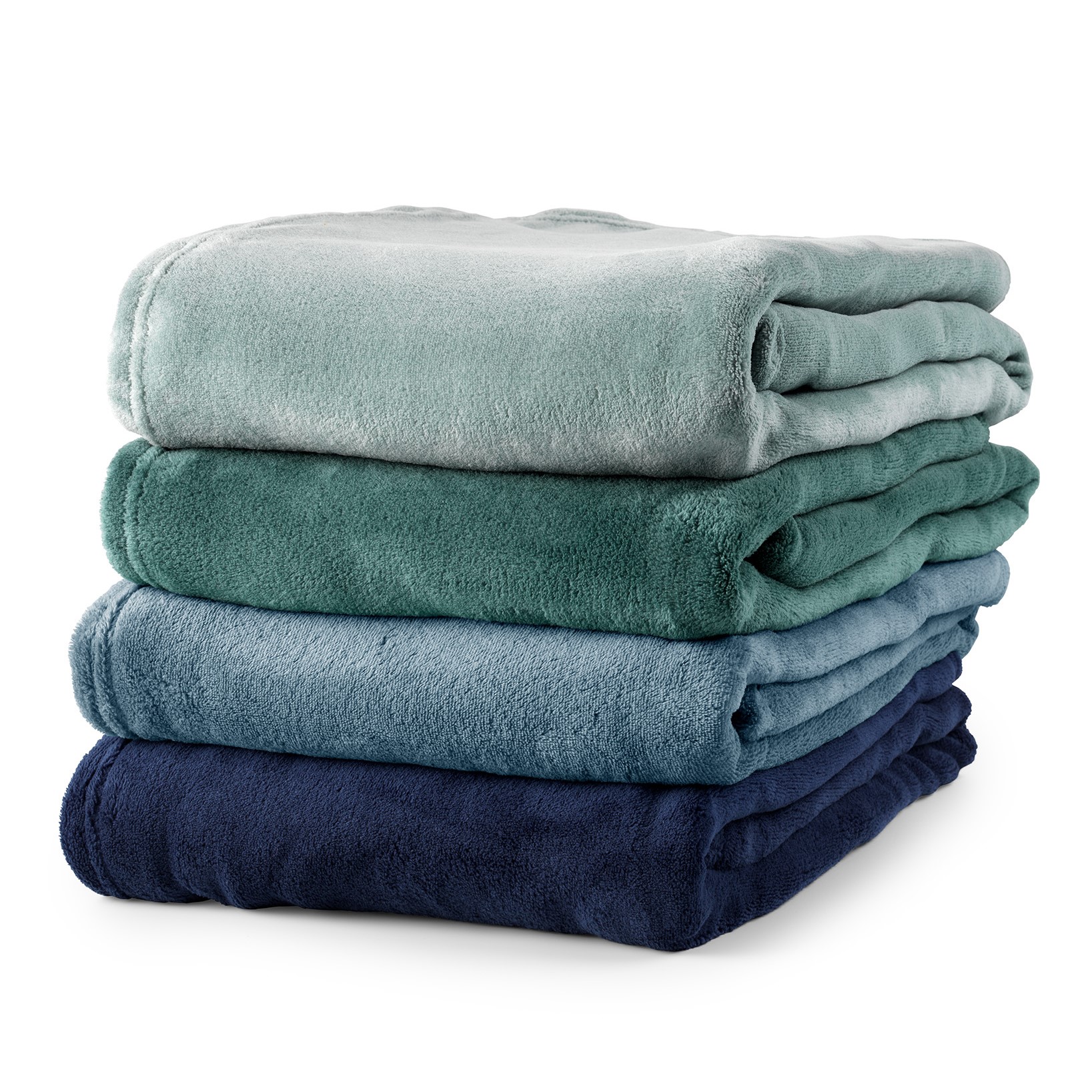 HARVEY - Plaid fleece 150x200 cm - Jadeite - lichtgroen - superzacht HARVEY - Plaid fleece 150x200 cm - Jadeite - lichtgroen - superzacht