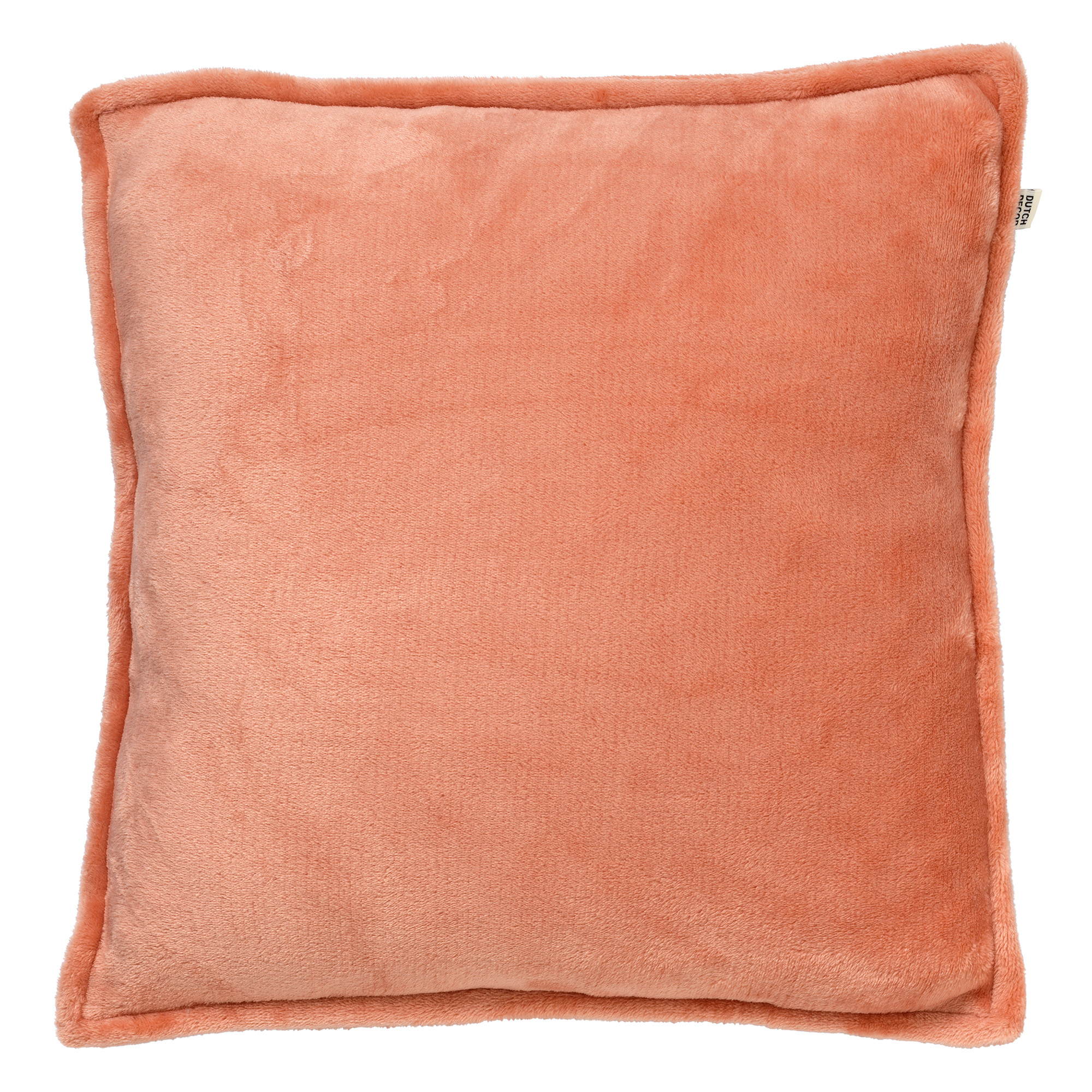 CILLY - Sierkussen fleece 45x45 cm - Muted Clay - roze