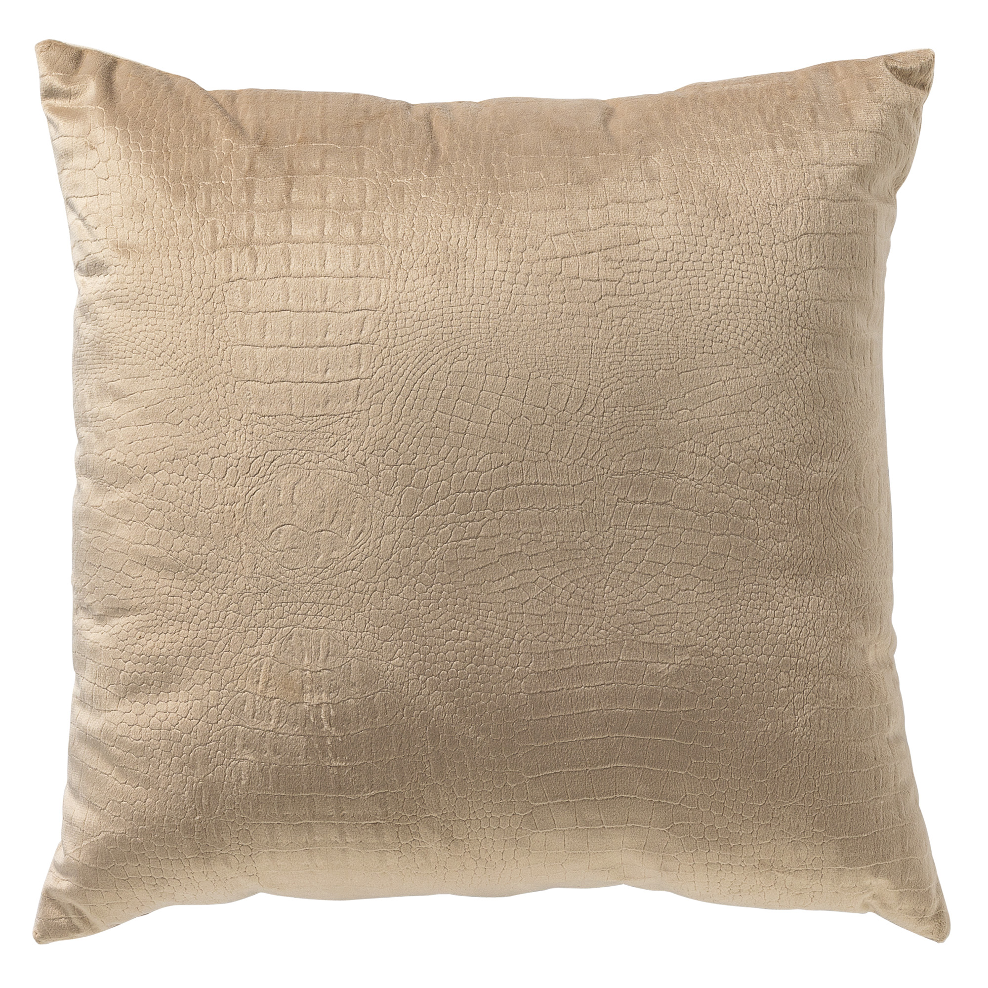 CROCO - Sierkussen 40x40 cm Pumice Stone - beige