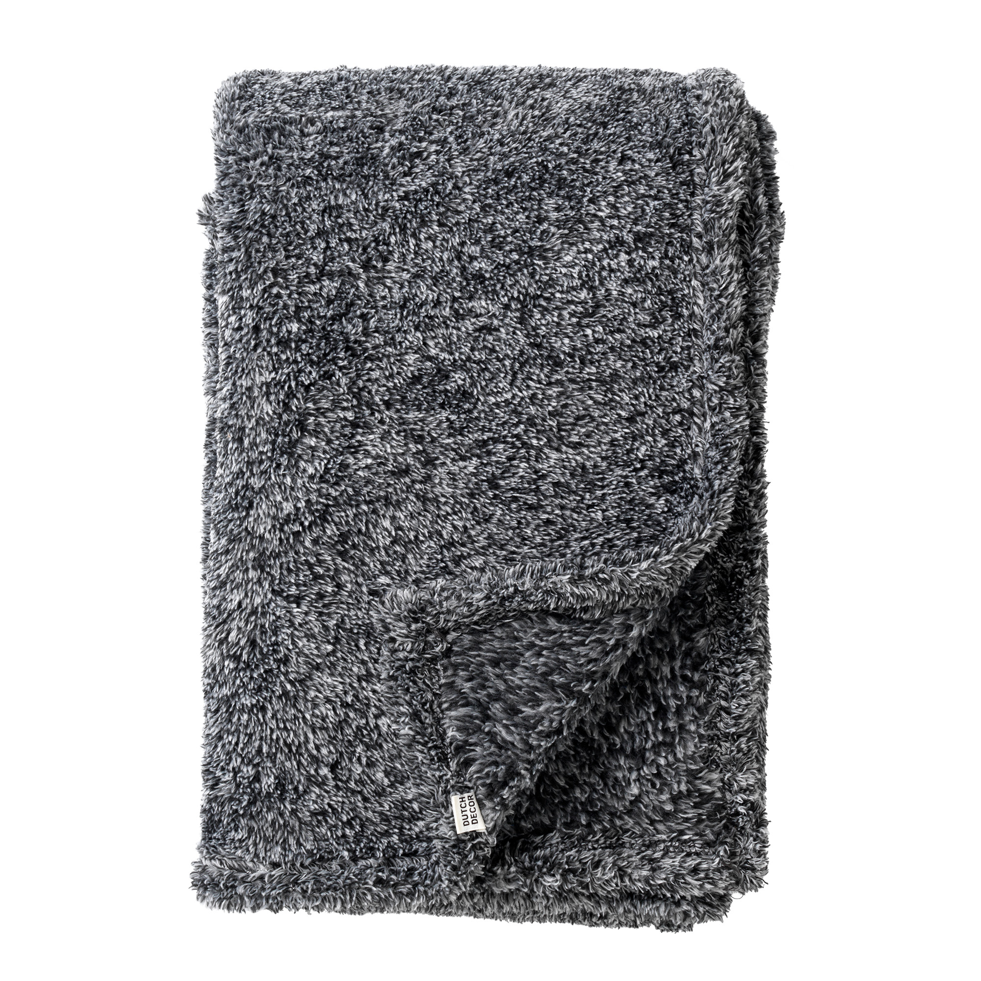OSCAR - Plaid Charcoal Gray 140x180 cm - grijs OSCAR - Plaid Charcoal Gray 140x180 cm - grijs