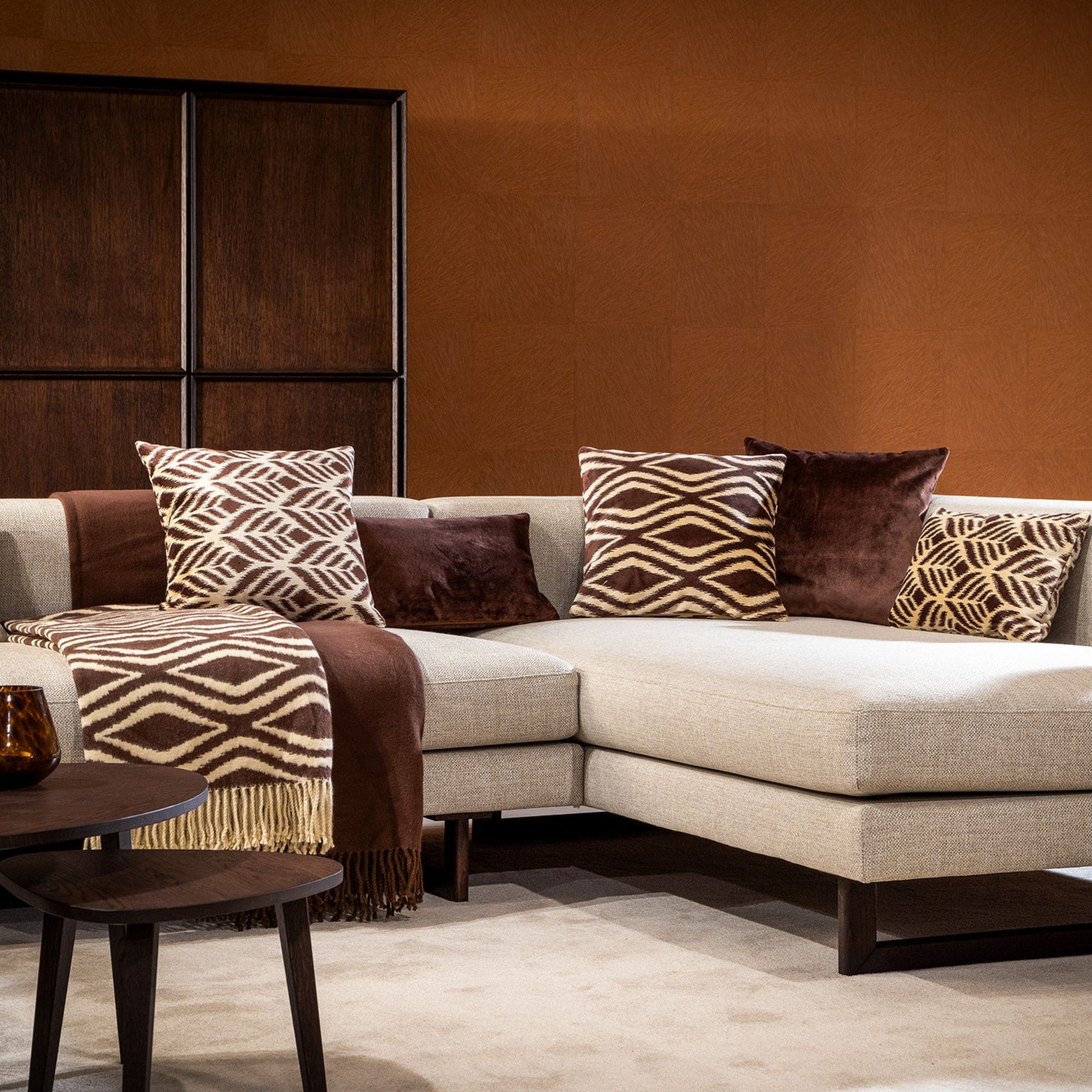 AMORELLA | plaid 150x200 cm | Chocolate Martini | bruin | Hoii