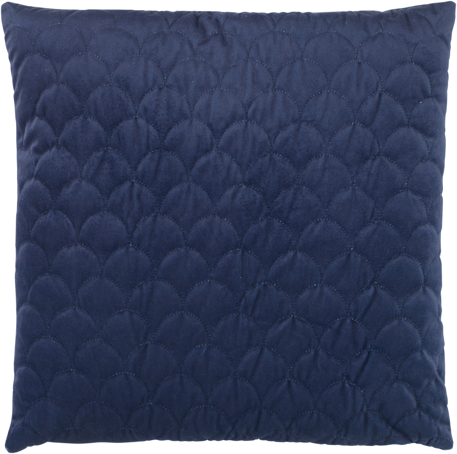 KARLIJN - Sierkussen donkerblauw 45x45 cm