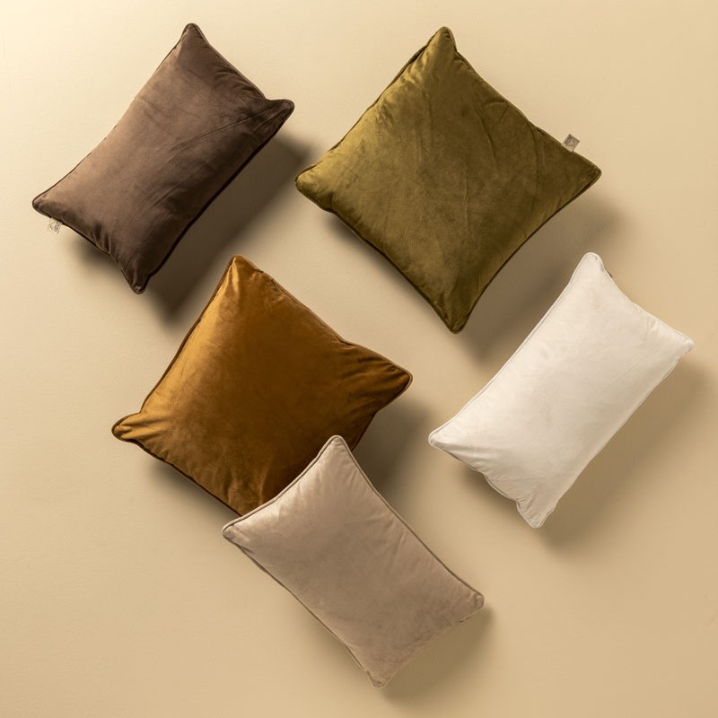 FINN - Sierkussen 30x50 cm - velvet - lendekussen - Pumice Stone - beige FINN - Sierkussen 30x50 cm - velvet - lendekussen - Pumice Stone - beige