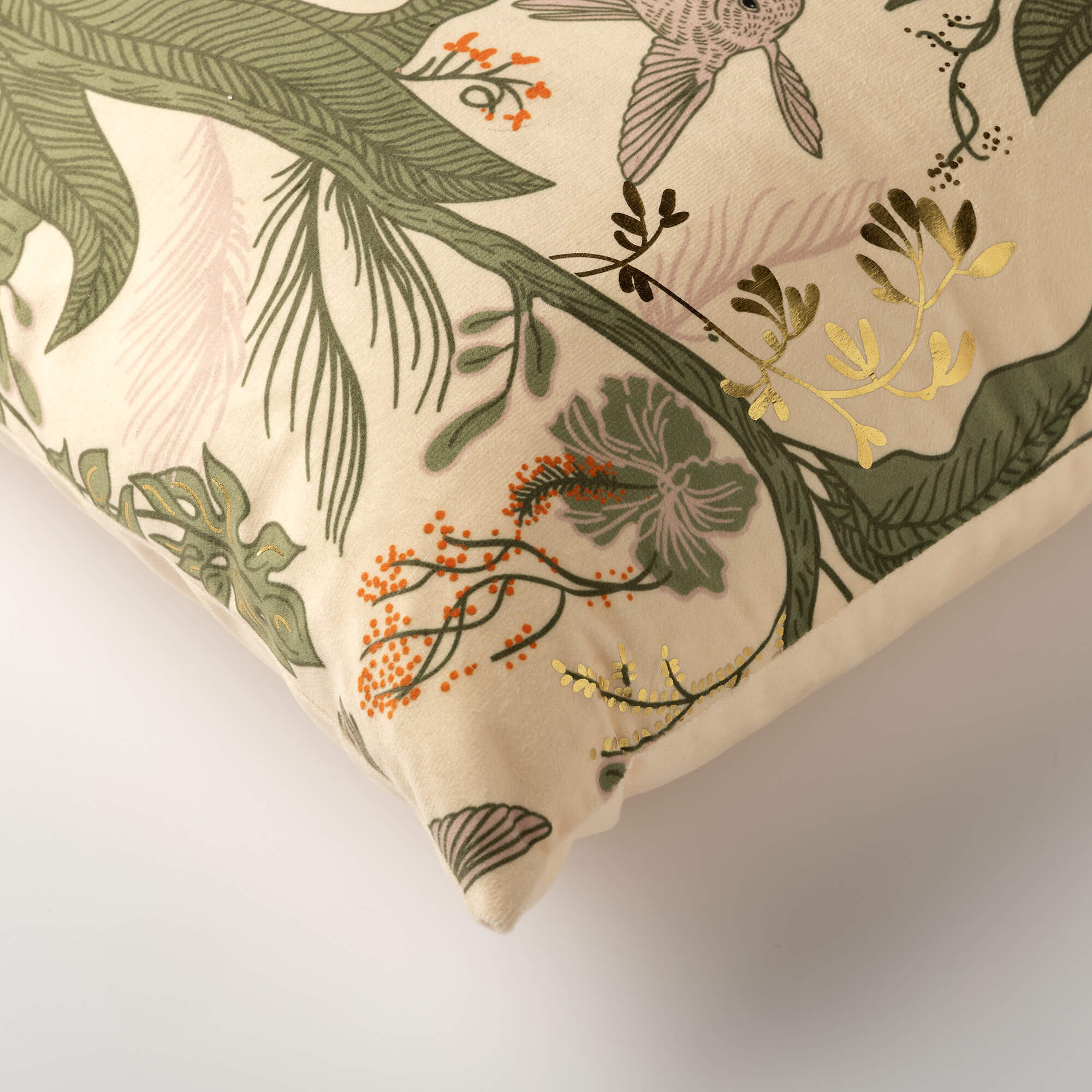 SCARLET - Kussenhoes 45x45 cm - Gray Sand - beige