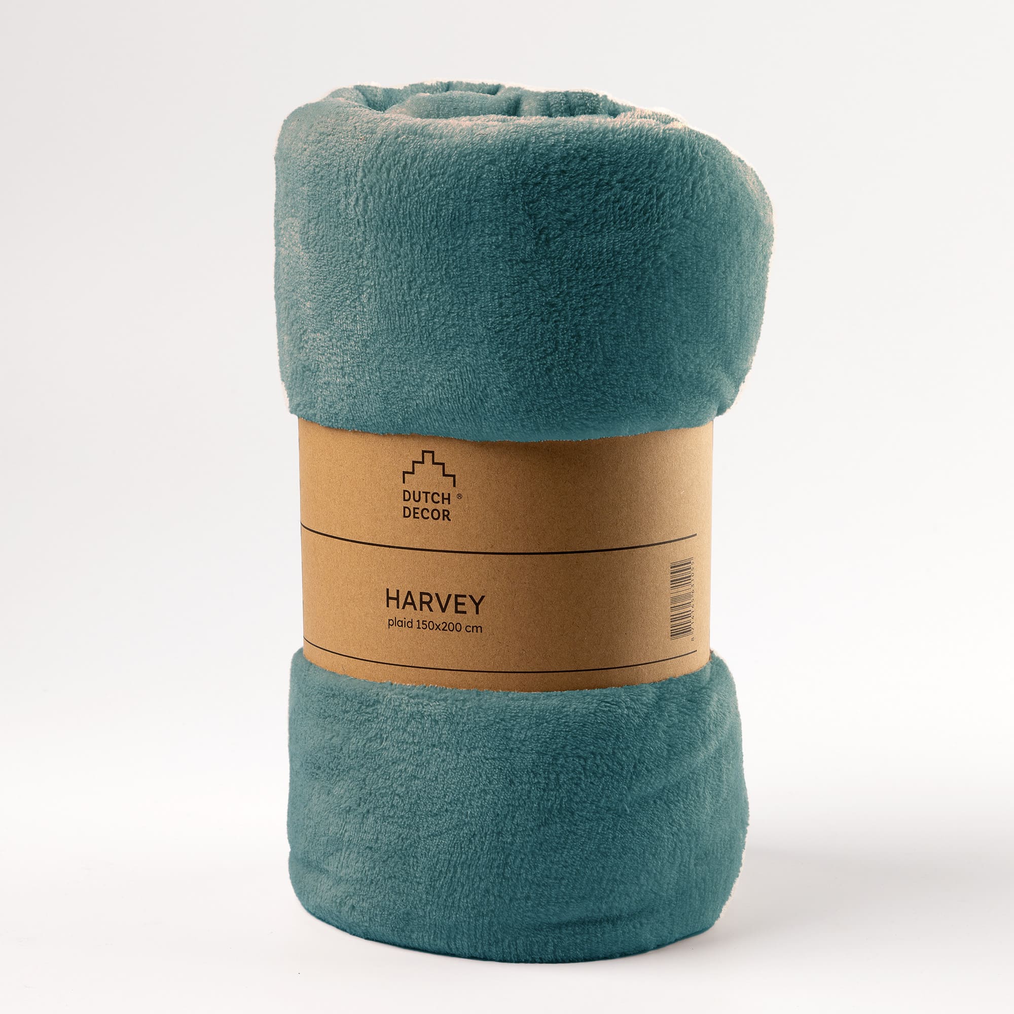 VOORDEELSET - 3-delig - Cosy Corner - 2 sierkussens 45x45 cm - 1 plaid 150x200 cm - groen