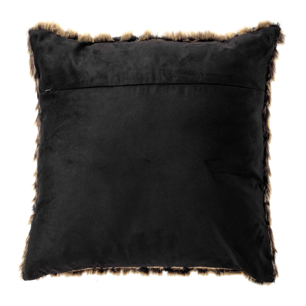 KEYAN - sierkussen 45x45 cm - Rocky Road - bruin