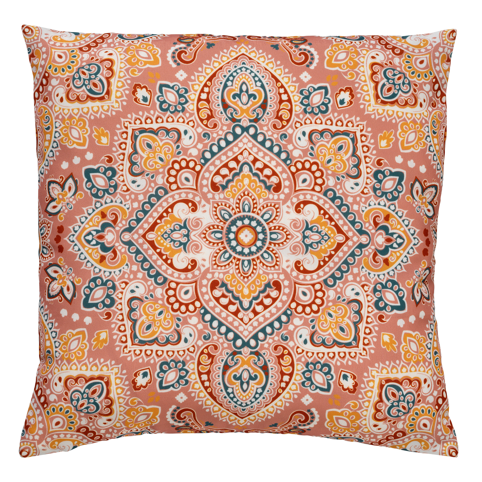 SARDINIE - Sierkussen outdoor 45x45 cm - waterafstotend en uv-bestendig - Muted Clay - roze