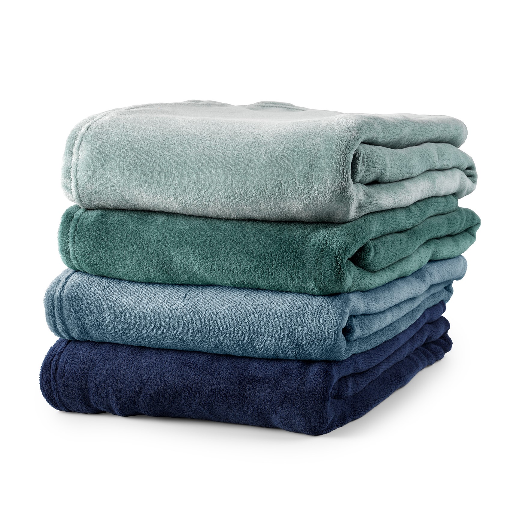 HARVEY - Plaid fleece 150x200 cm - Sagebrush Green - groen - superzacht HARVEY - Plaid fleece 150x200 cm - Sagebrush Green - groen - superzacht