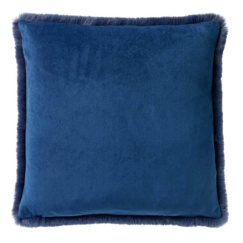 VOORDEELSET - 3-delig - Cosy Corner - 2 sierkussens 45x45 cm - 1 plaid 150x200 cm - blauw