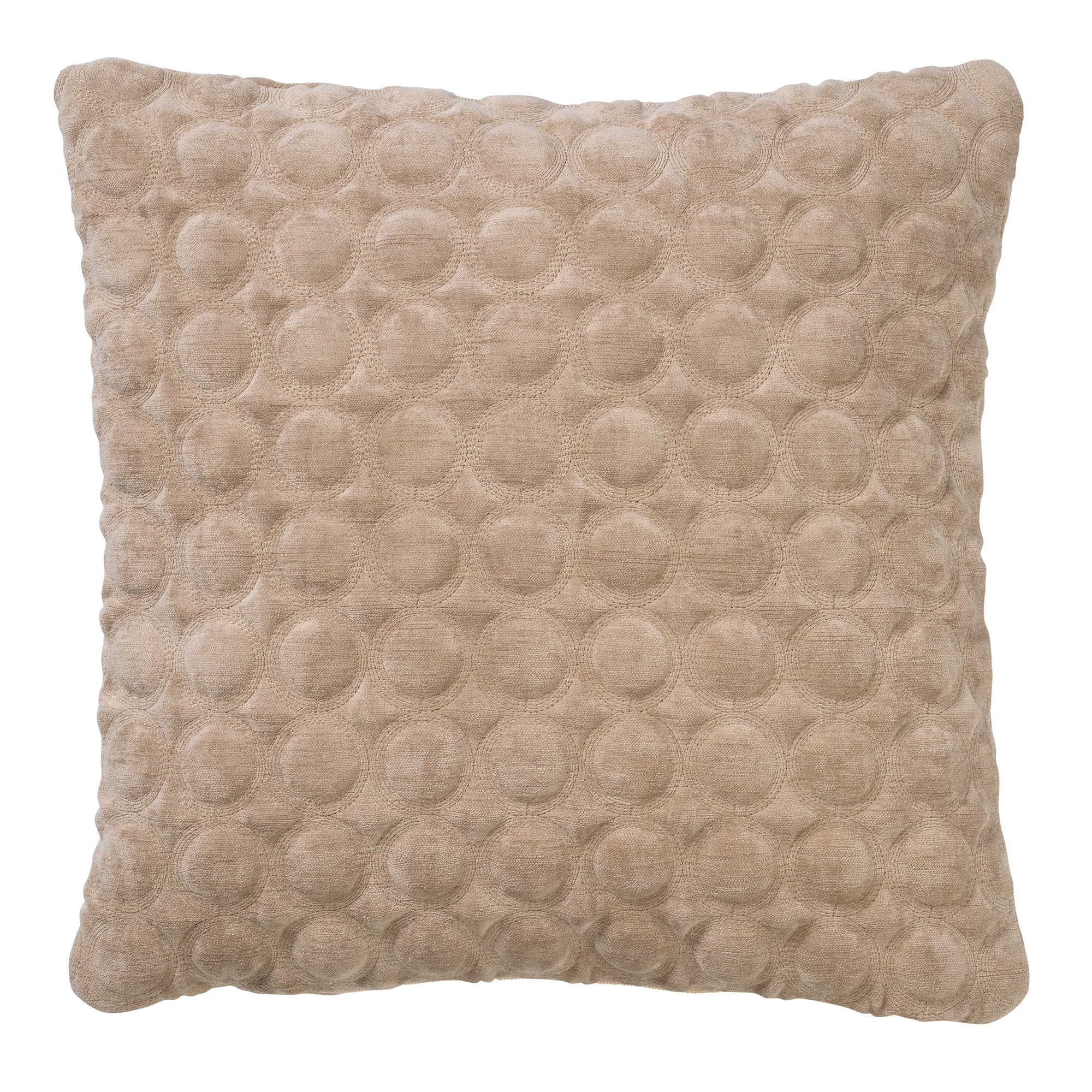 ADRIANE | Cushion | 45x45 cm Pumice Stone | Beige | Hoii | With luxury inner cushion