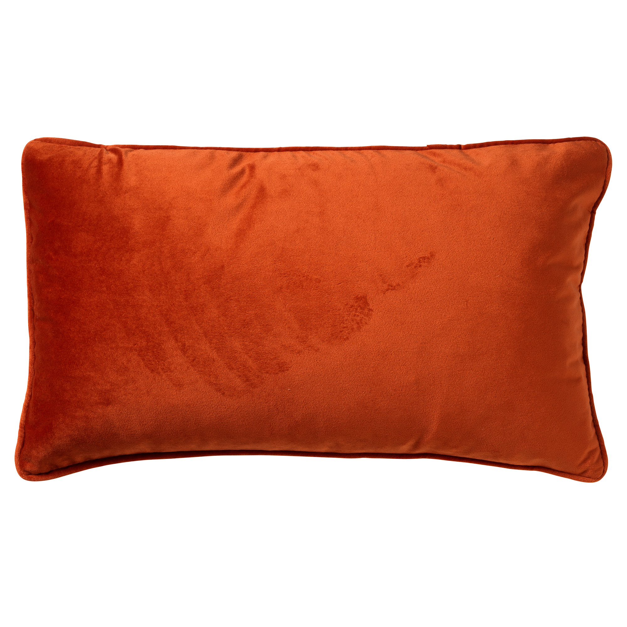 Lyrisch Te voet abstract FINN - Kussenhoes velvet 30x50 cm - Potters Clay - oranje | KUSSENHOES |  DDL02123000347