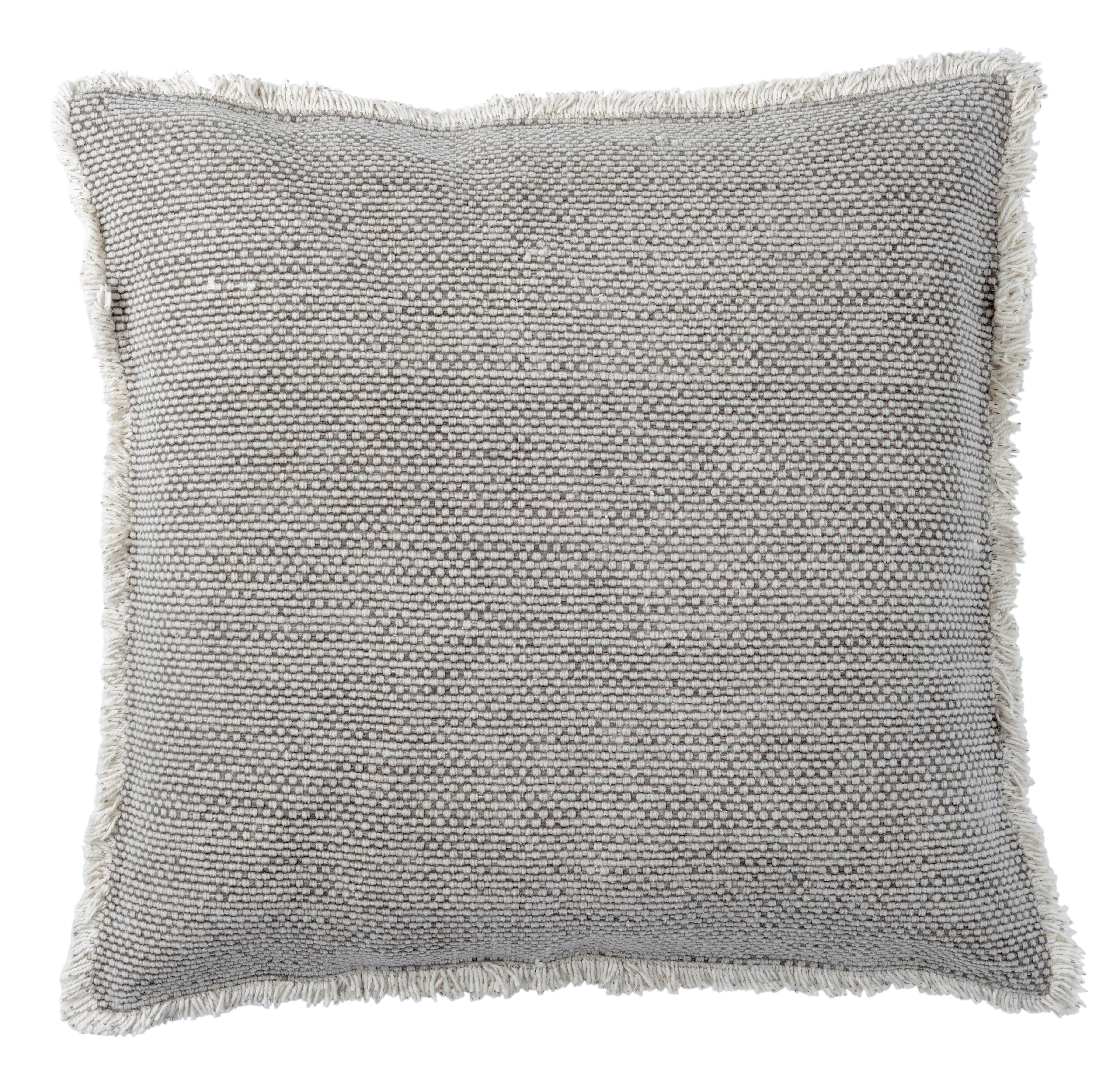 NOOR - Sierkussen katoen 50x50 cm - zand / beige - Walra