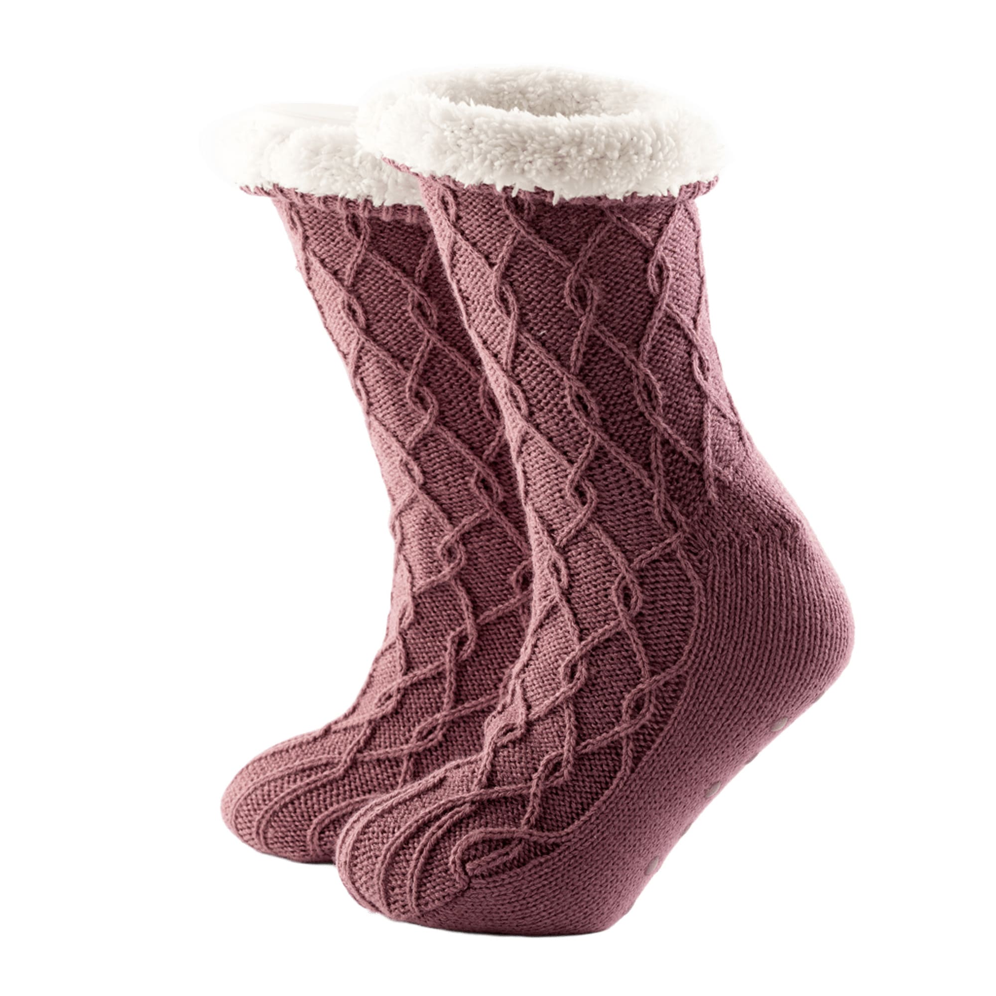 ELLIS - huissokken - maat 36/43 - Dusky Orchid - paars