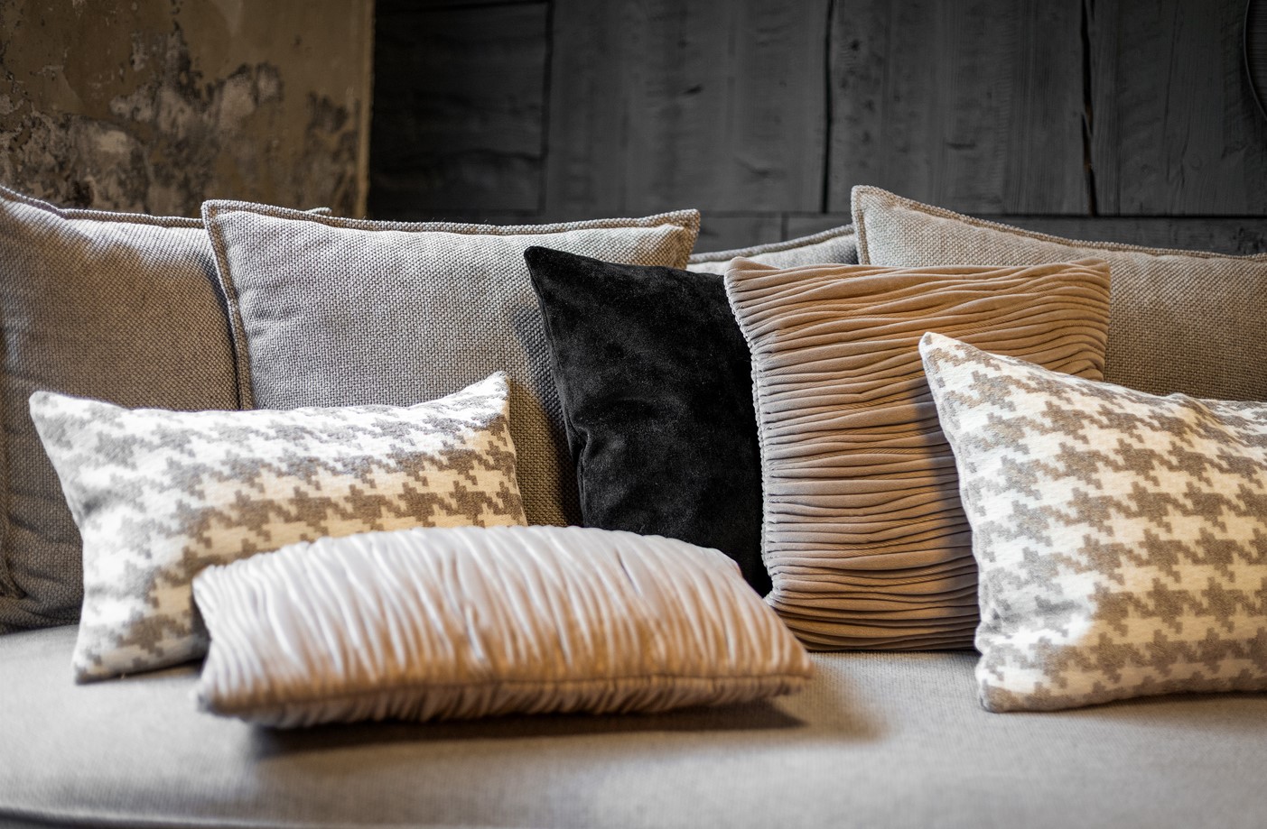 CHARLOTTE | Coussin 30x50 cm | Naturel | Hoii | avec rembourrage durable