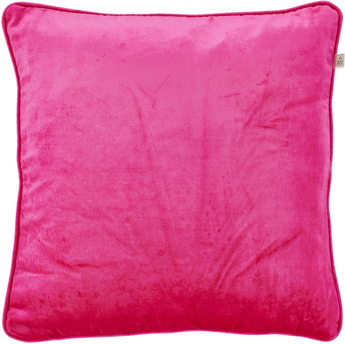 Pionier Vacature schattig FLUWEEL - Kussenhoes fuchsia 45x45 cm | KUSSENHOES | KHFLUW45FUC