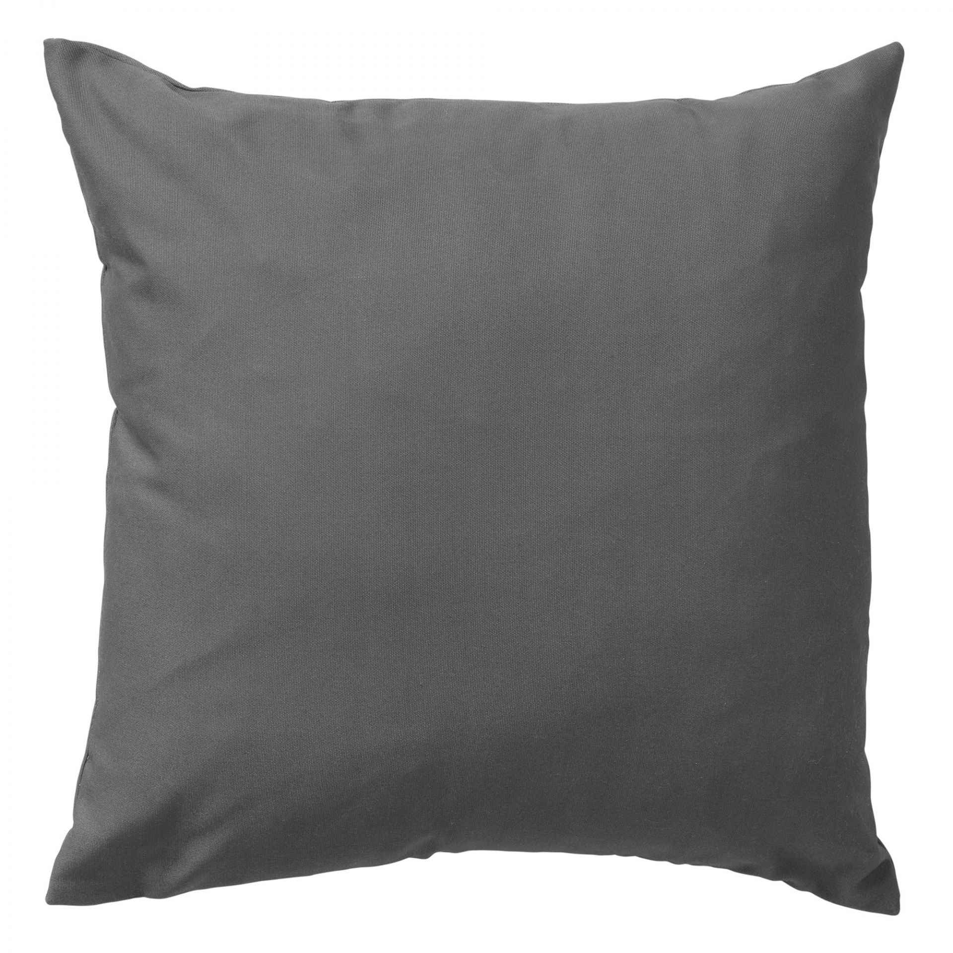 SANTORINI - Buitenkussen 45x45 cm - outdoor - waterafstotend en uv-bestendig - Charcoal Gray - antraciet