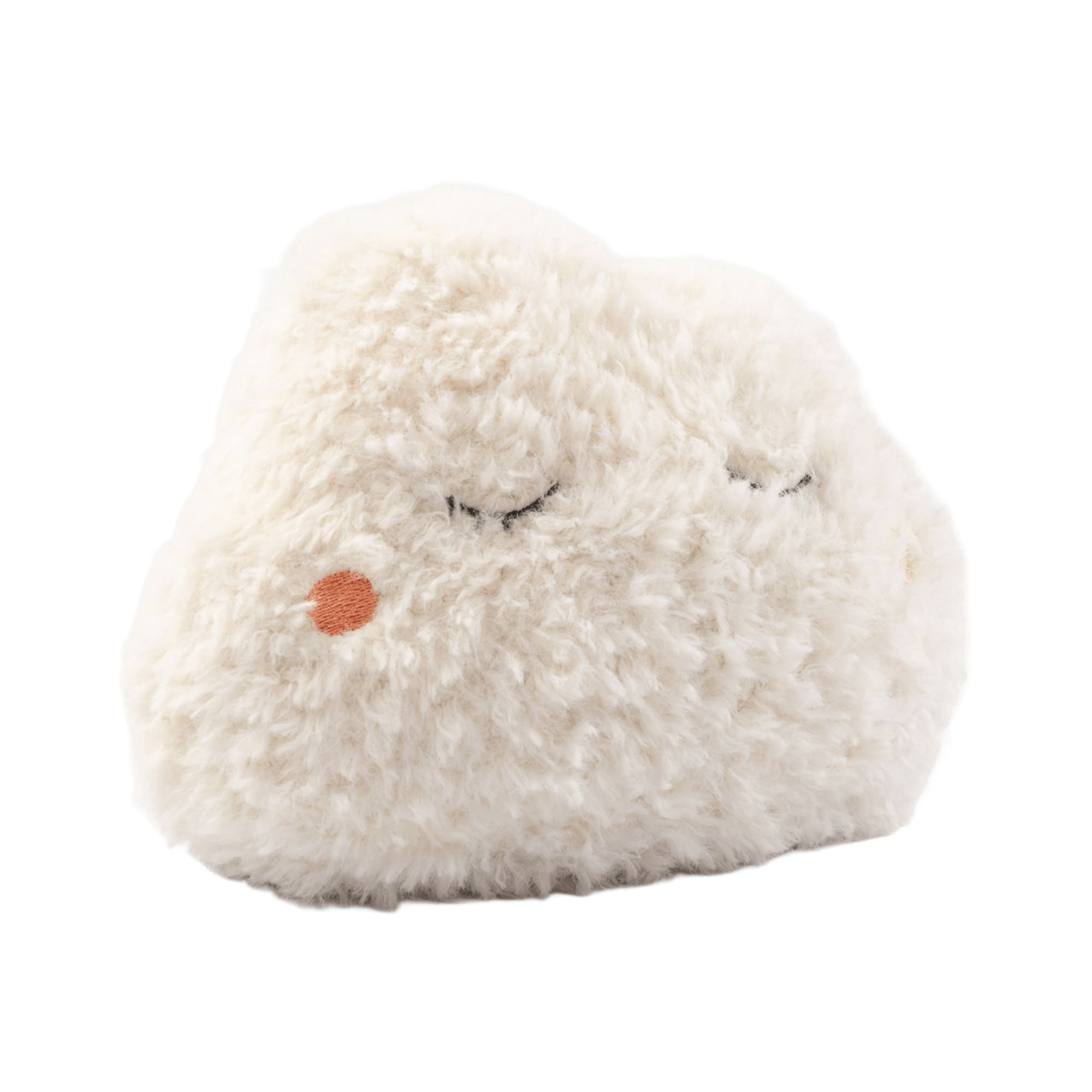 CLOUDY - deurstopper 18x20 cm - wolk - Snow White - wit