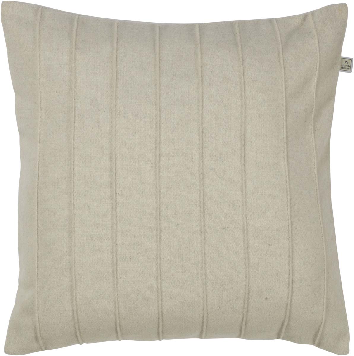 JILL - Sierkussen 45x45 - zand - beige - - - wol | SIERKUSSEN | SKJILL45ZAN