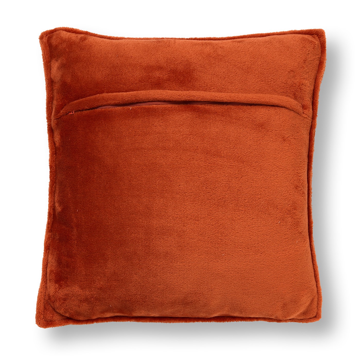 CILLY - Kussenhoes fleece 45x45 cm - Potters Clay - oranje CILLY - Kussenhoes fleece 45x45 cm - Potters Clay - oranje