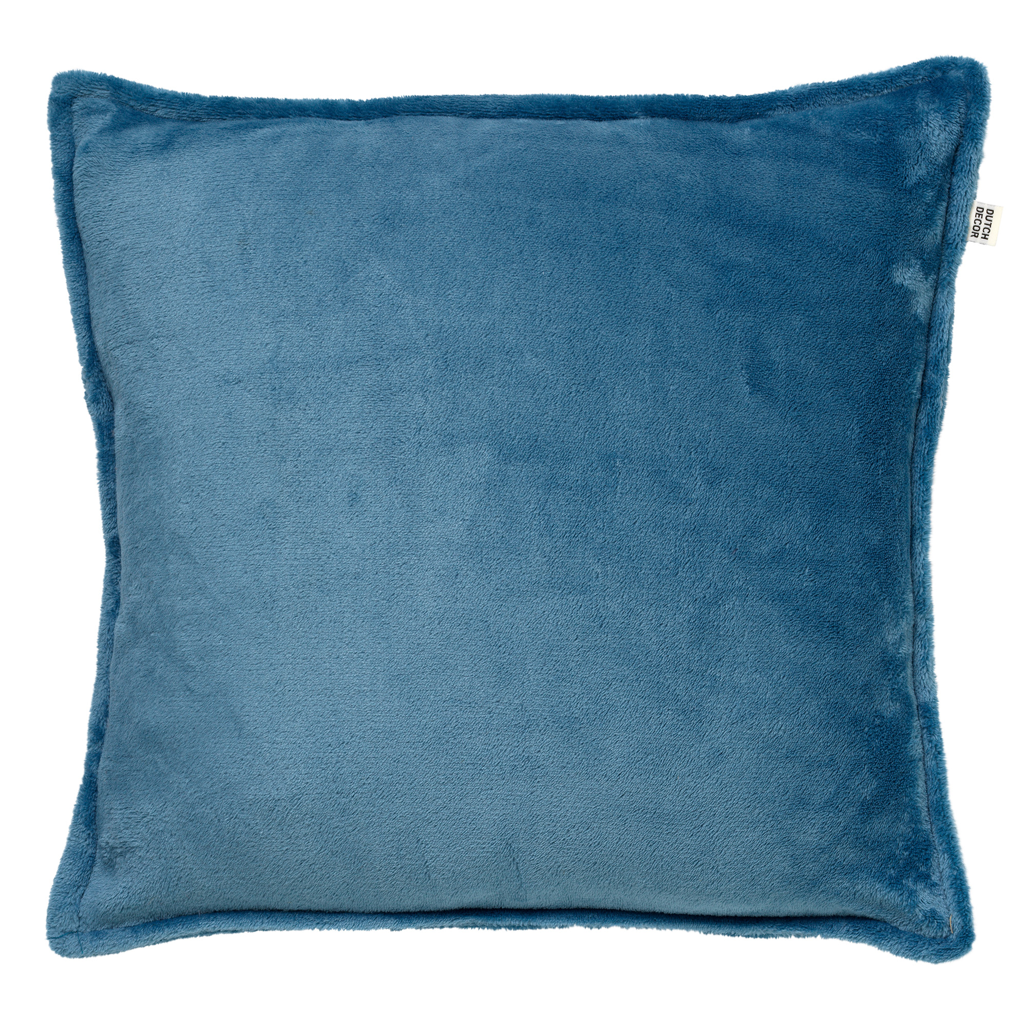 CILLY - Sierkussen fleece 45x45 cm - Provincial Blue - lichtblauw