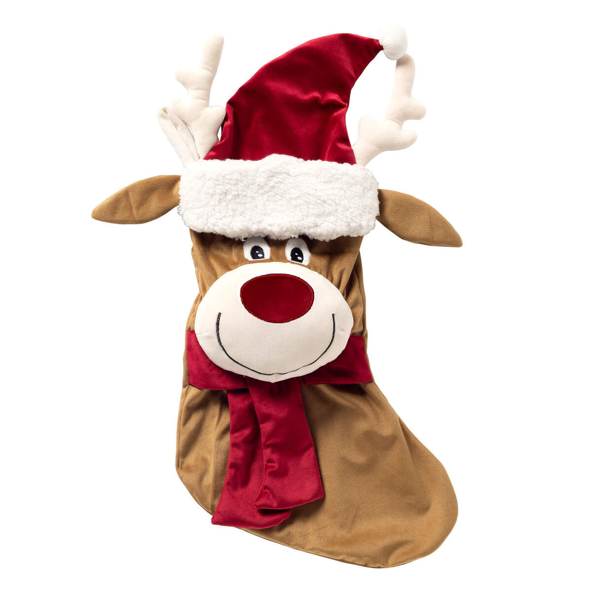 RUDOLPH REINDEER - Kerstsok - Tobacco Brown